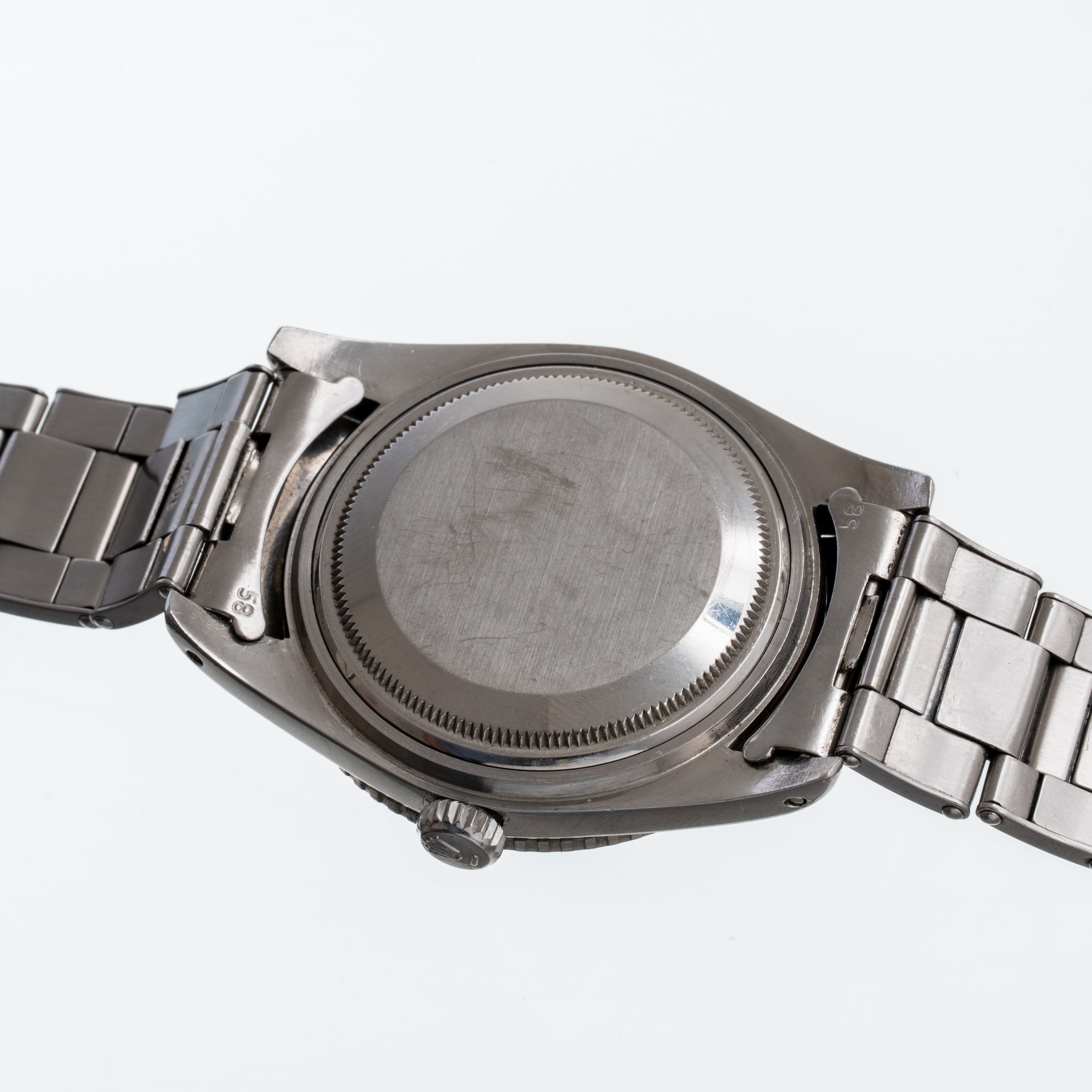 Rolex - Submariner ref. 6536-1 1958. Orologio subacqueo automatico in acciaio con quadrante nero ...