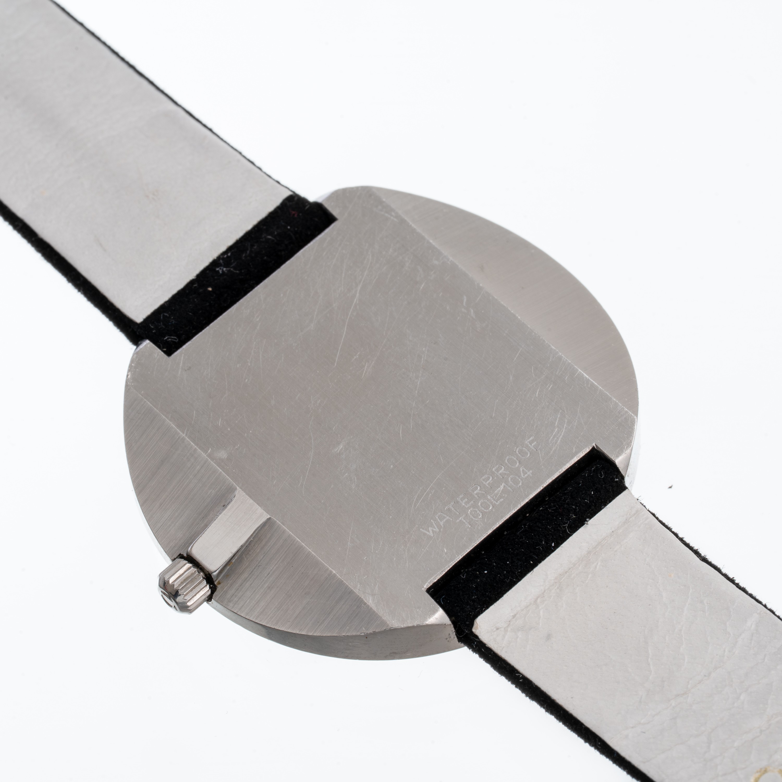 Omega - Disco Volante, orologio solo tempo automatico in acciaio con quadrante grigio (anni '70)