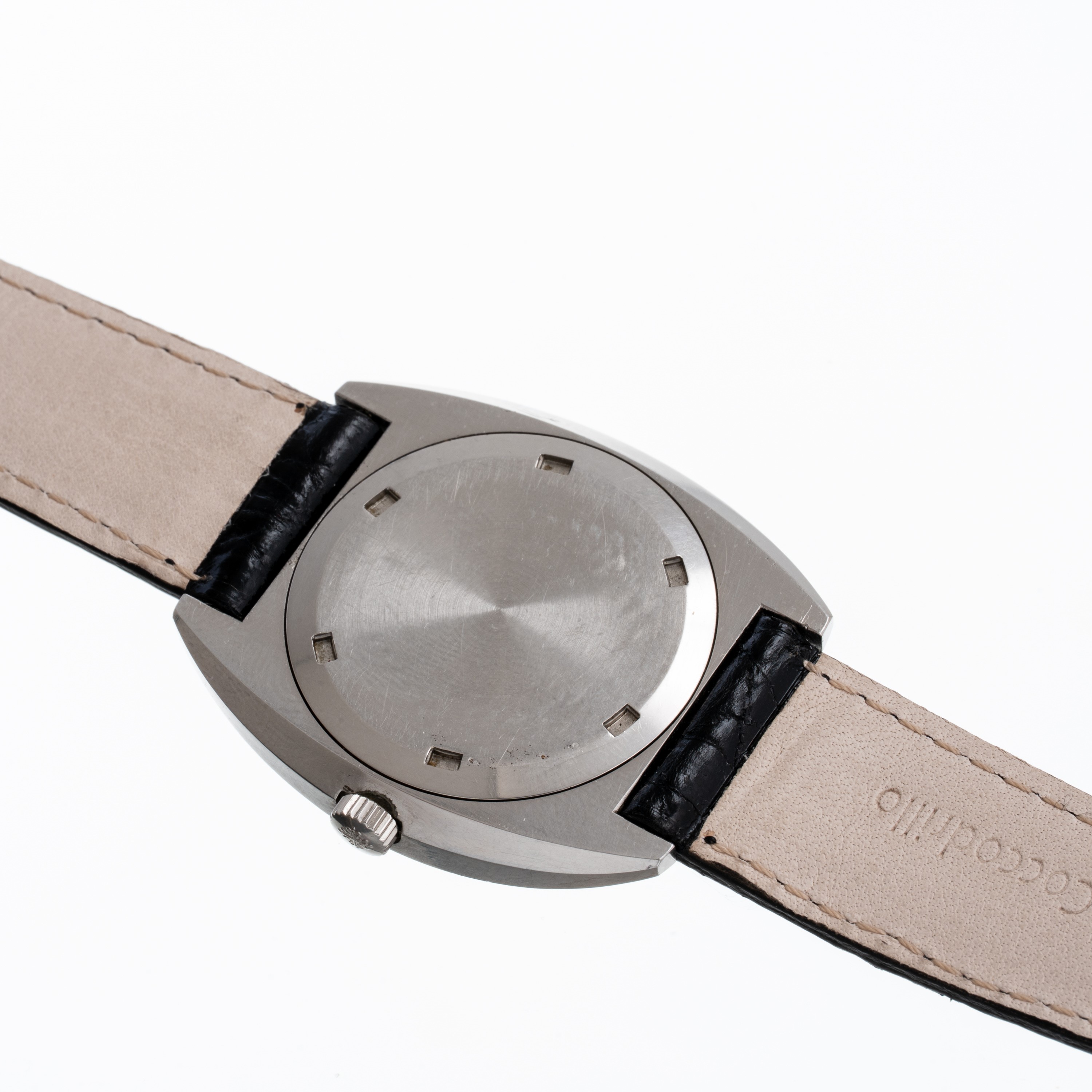 Patek Philippe - Calatrava, orologio da polso solo tempo a carica manuale in acciaio con quadrant...
