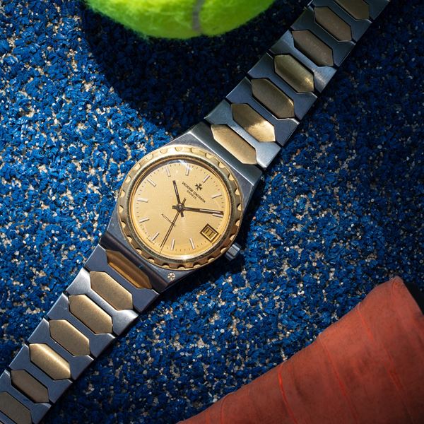 VACHERON CONSTANTIN - VACHERON CONSTANTIN - 222 OROLOGIO A CARICA AUTOMATICA IN ORO GIALLO 18KT E ACCIAIO CON QUADRANTE CHAMPAGNE.