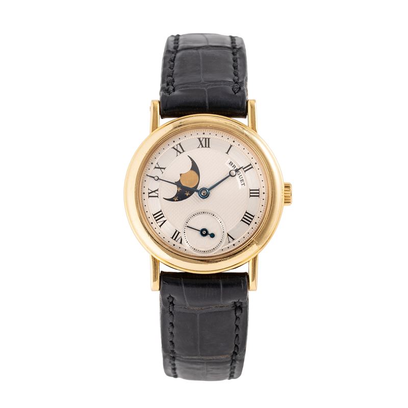 Breguet - Classique Lady Moonphase, orologio solo tempo con piccole secondi e fasi lunari