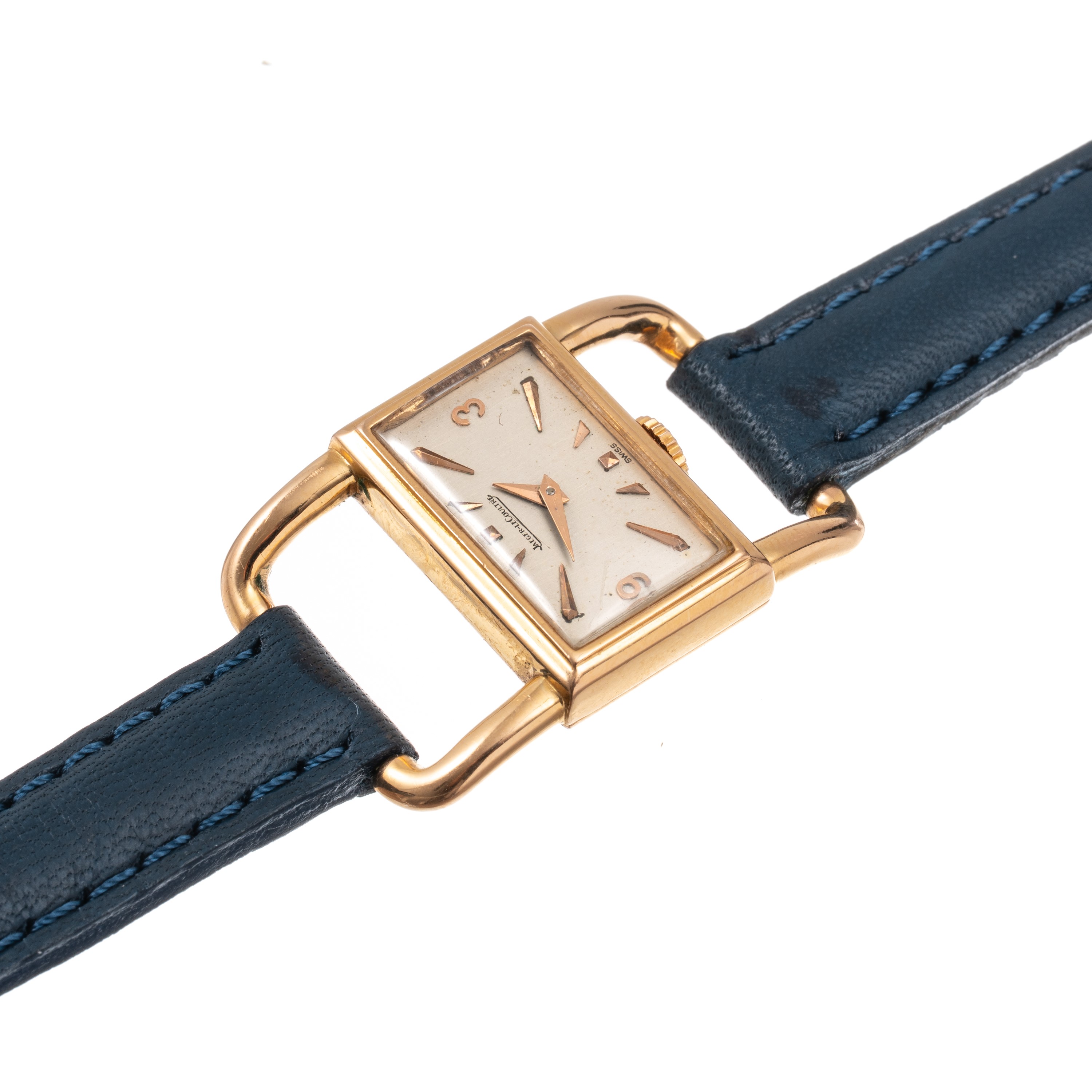 Jaeger le Coultre - Jaeger-LeCoultre, Orologio “Lucchetto” solo tempo a carica manuale in oro ros...