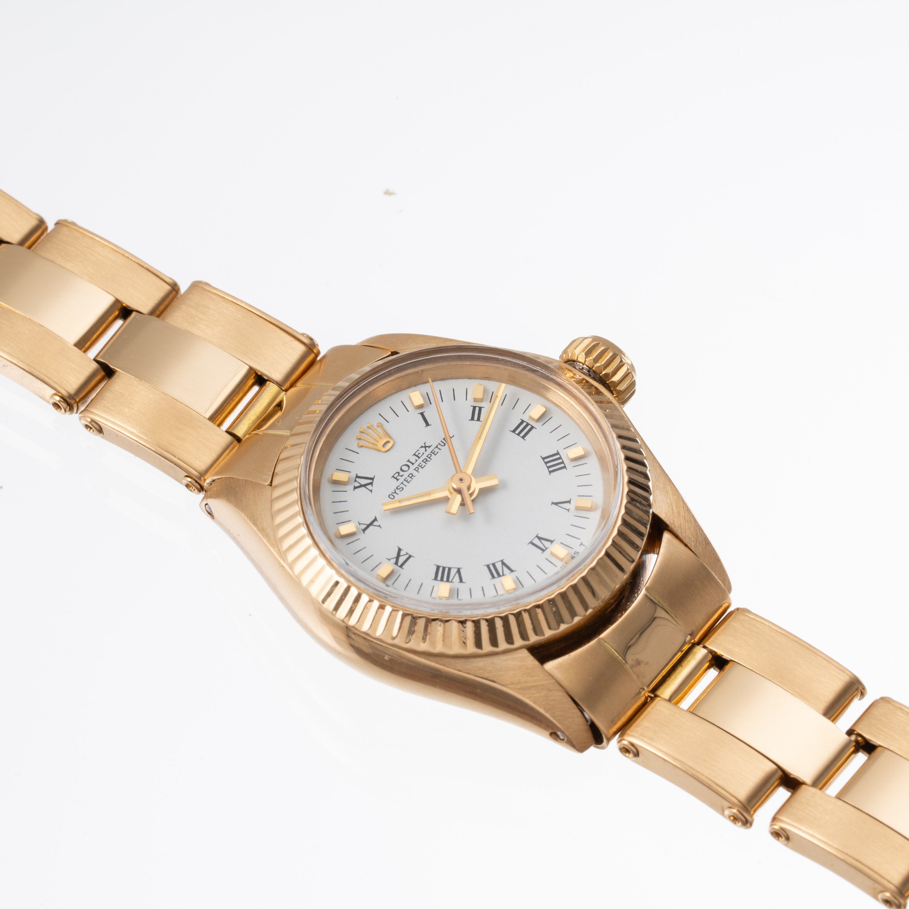 Rolex - Oyster Perpetual Lady 6719, orologio solo tempo automatico in oro giallo 18 kt (1975 circ...