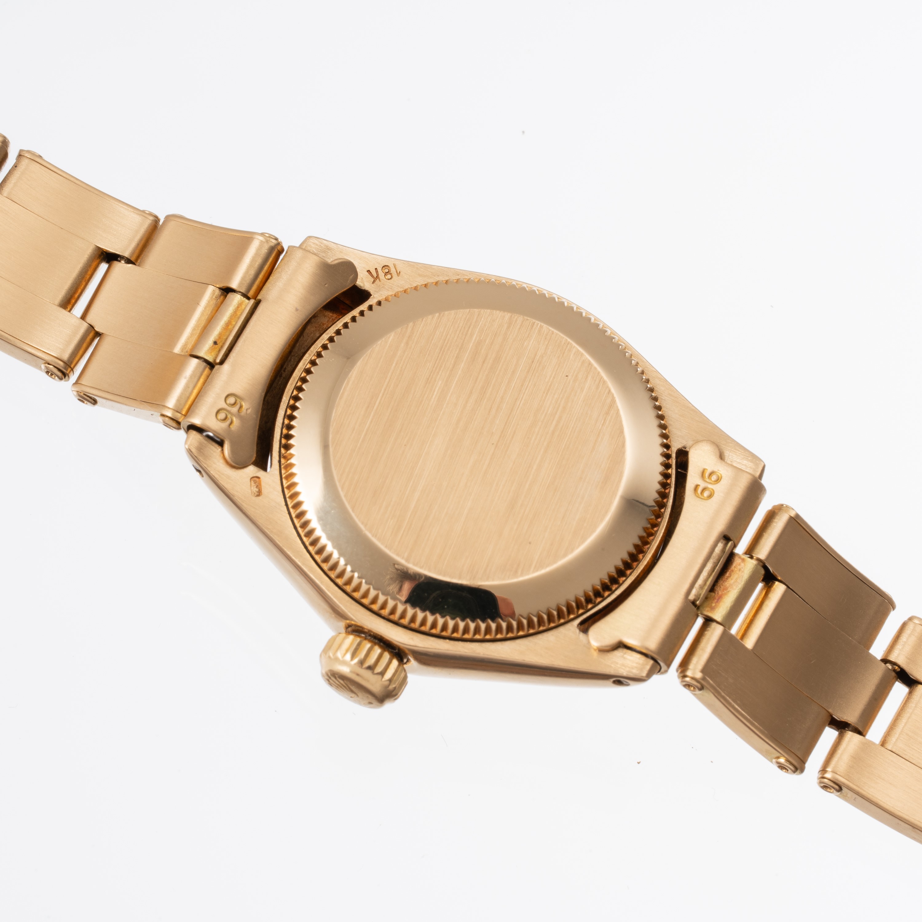 Rolex - Oyster Perpetual Lady 6719, orologio solo tempo automatico in oro giallo 18 kt (1975 circ...