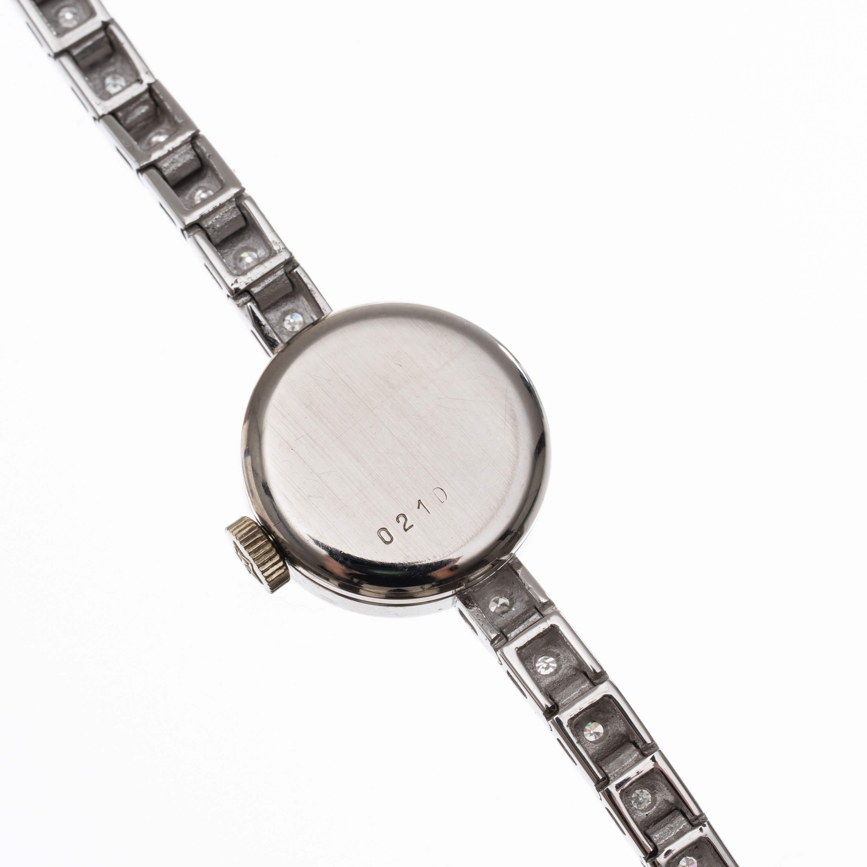 Zenith - Cocktail, orologio da polso solo tempo in oro bianco 18kt con brillanti e bracciale inte...