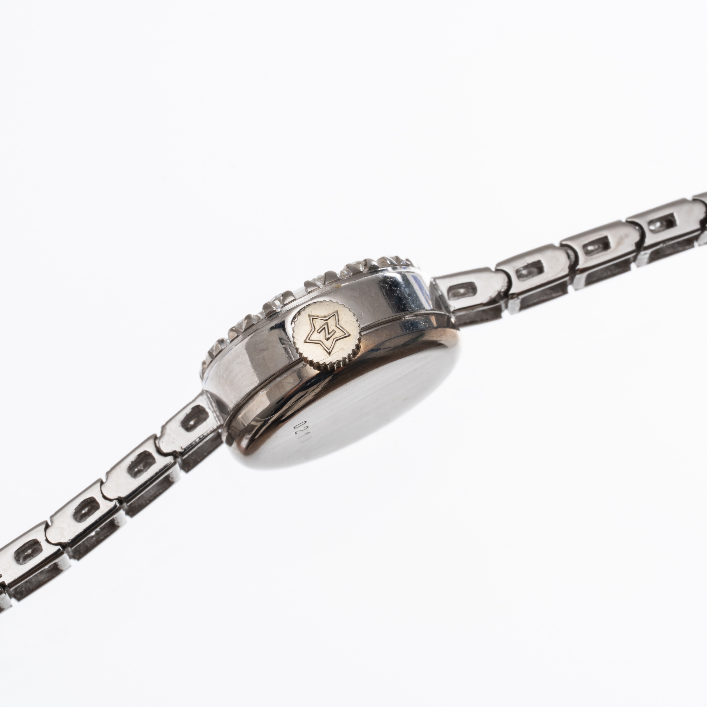 Zenith - Cocktail, orologio da polso solo tempo in oro bianco 18kt con brillanti e bracciale inte...