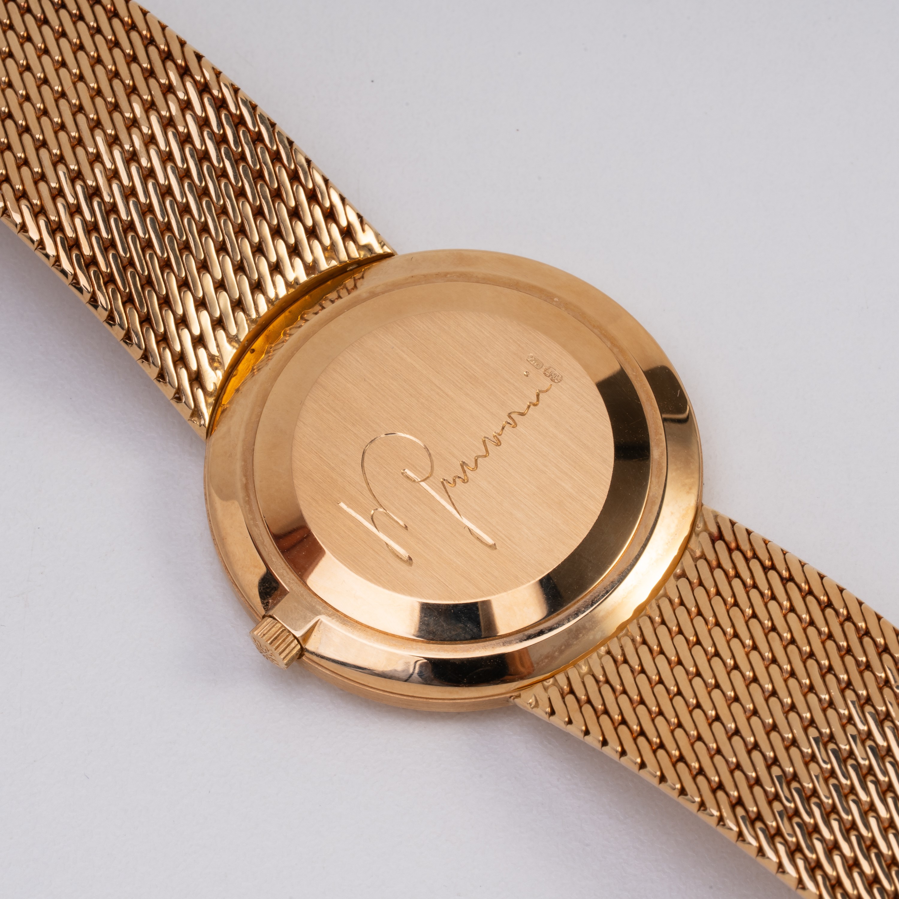 Patek Philippe - Calatrava - Orologio a carica manuale in oro giallo 18kt con bracciale integrato