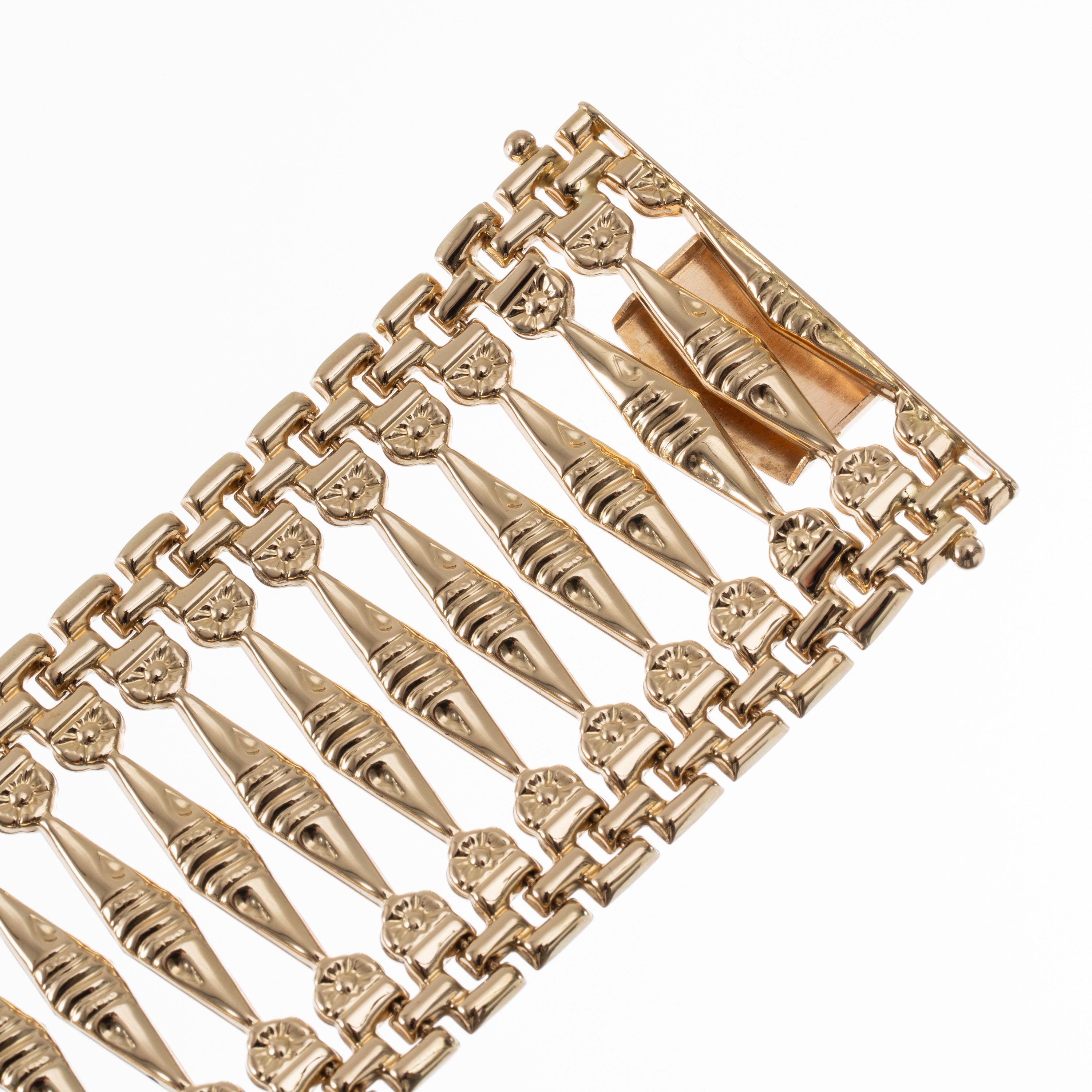 Bracciale in oro giallo 18 kt stampato