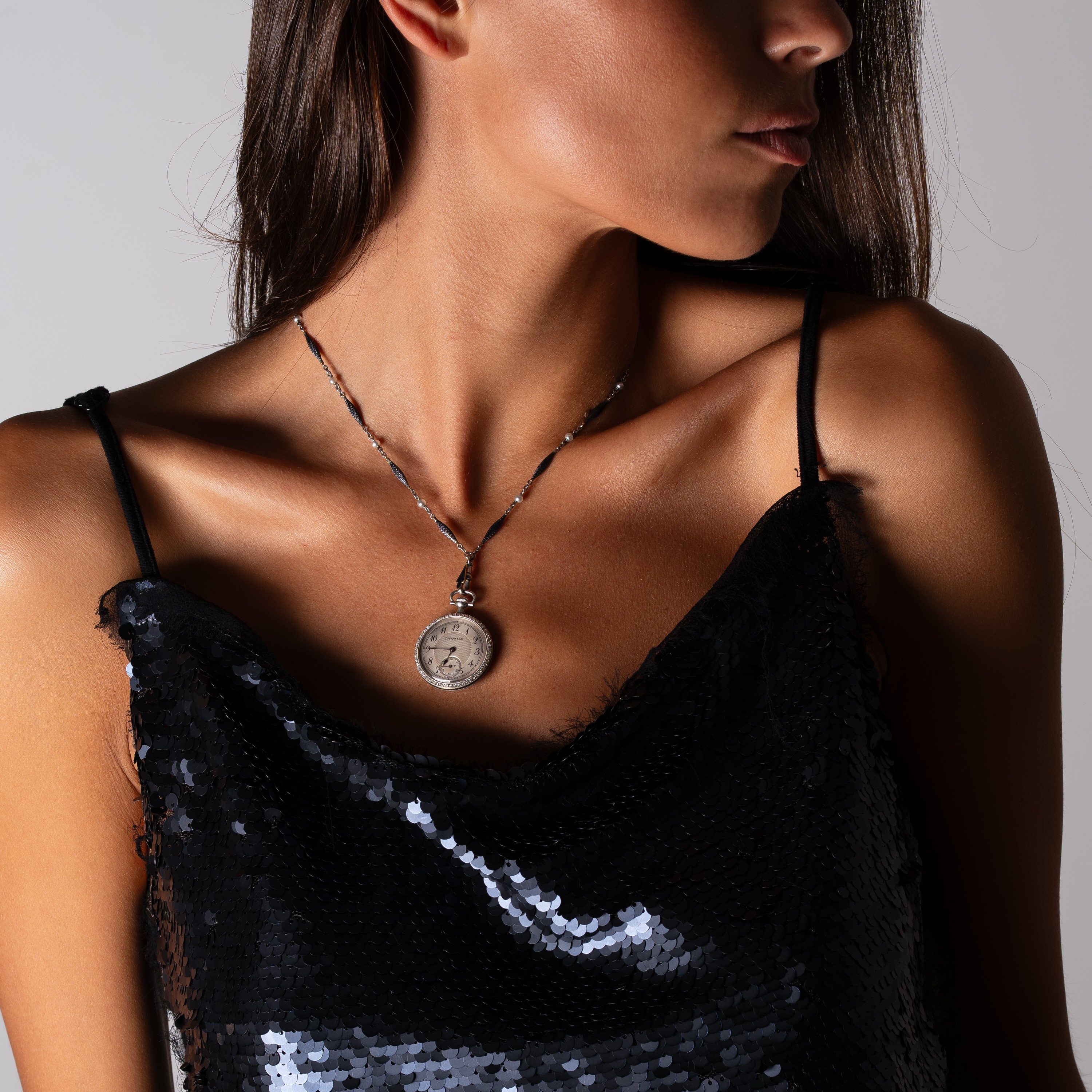 Golay Fils & Stahl - Tiffany - Golay Fils & Stahl (Tiffany & Co.), Orologio-giog(i)ello pendentif...