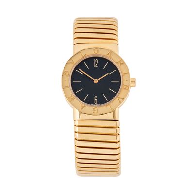 Tubogas BB262T, orologio solo tempo al quarzo in oro giallo 18 kt