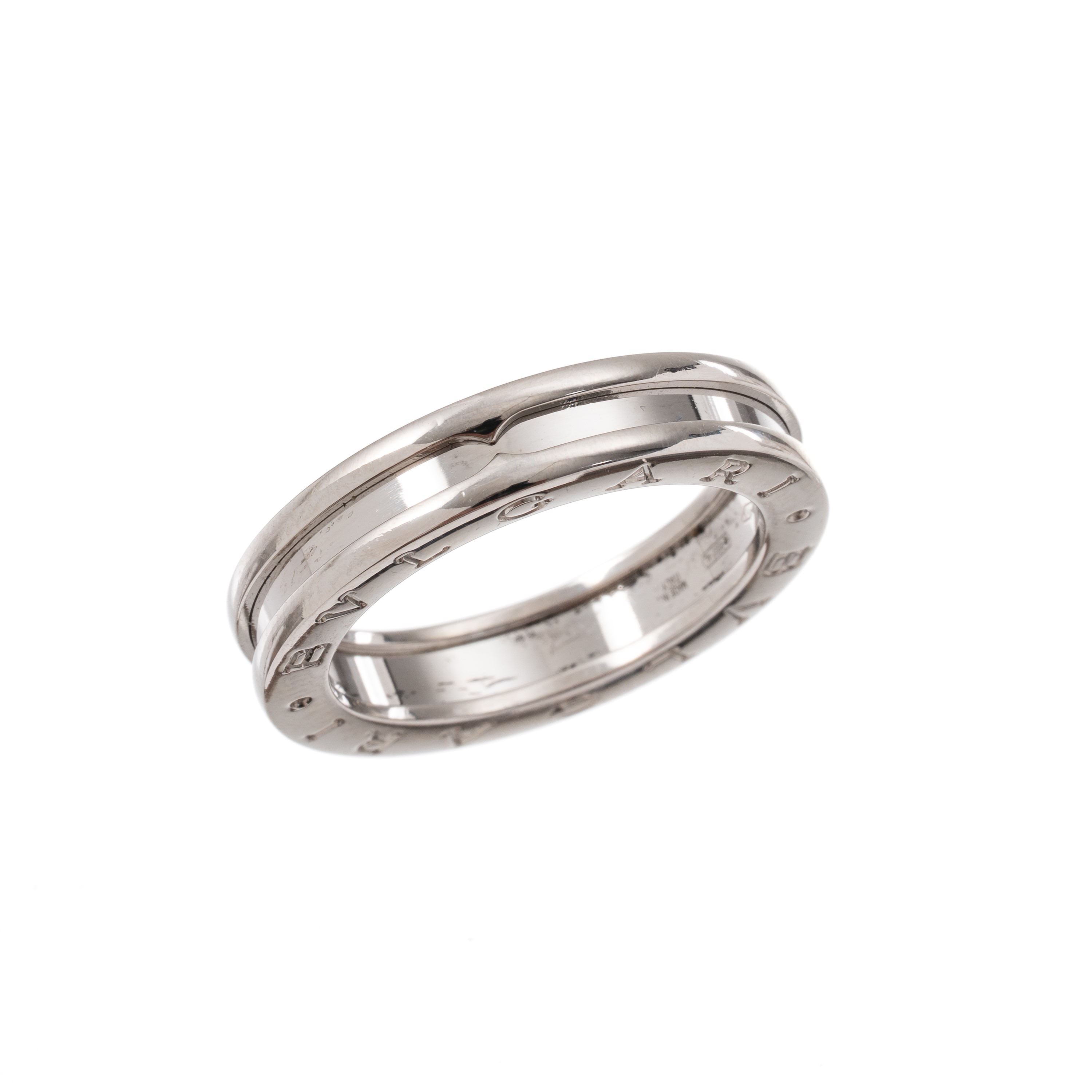 Bulgari - Anello in oro bianco 18 kt
