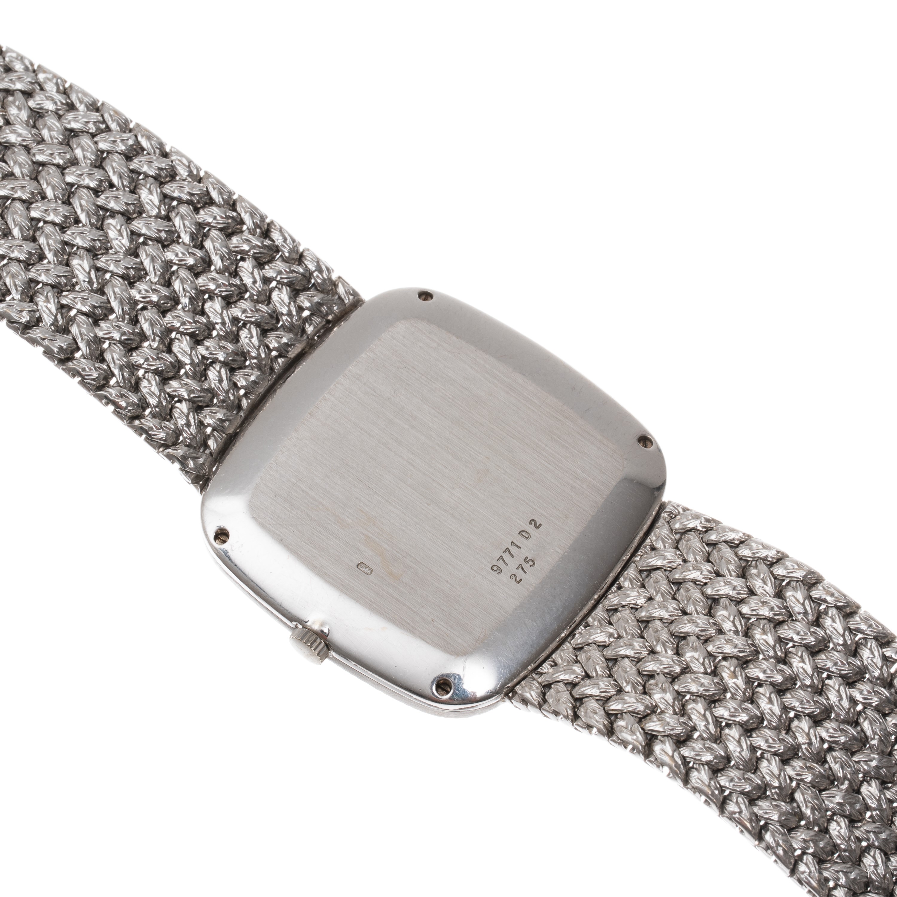 Piaget - Orologio solo tempo in oro bianco 18 kt con quadrante in lapislazzuli e diamanti (Ref. 9...