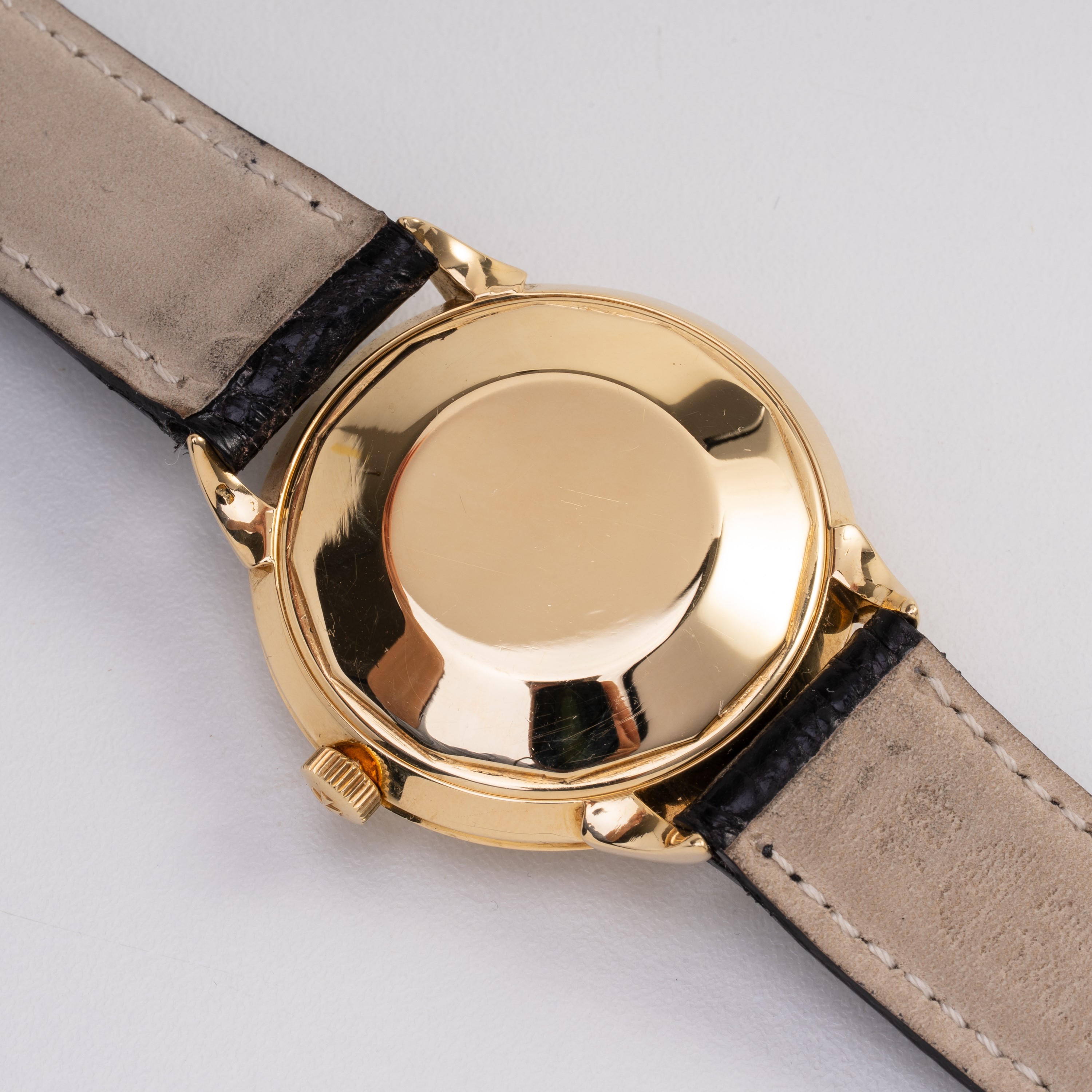 Vacheron Constantin - Orologio da polso solo tempo in oro giallo 18 kt con quadrante argenté e da...