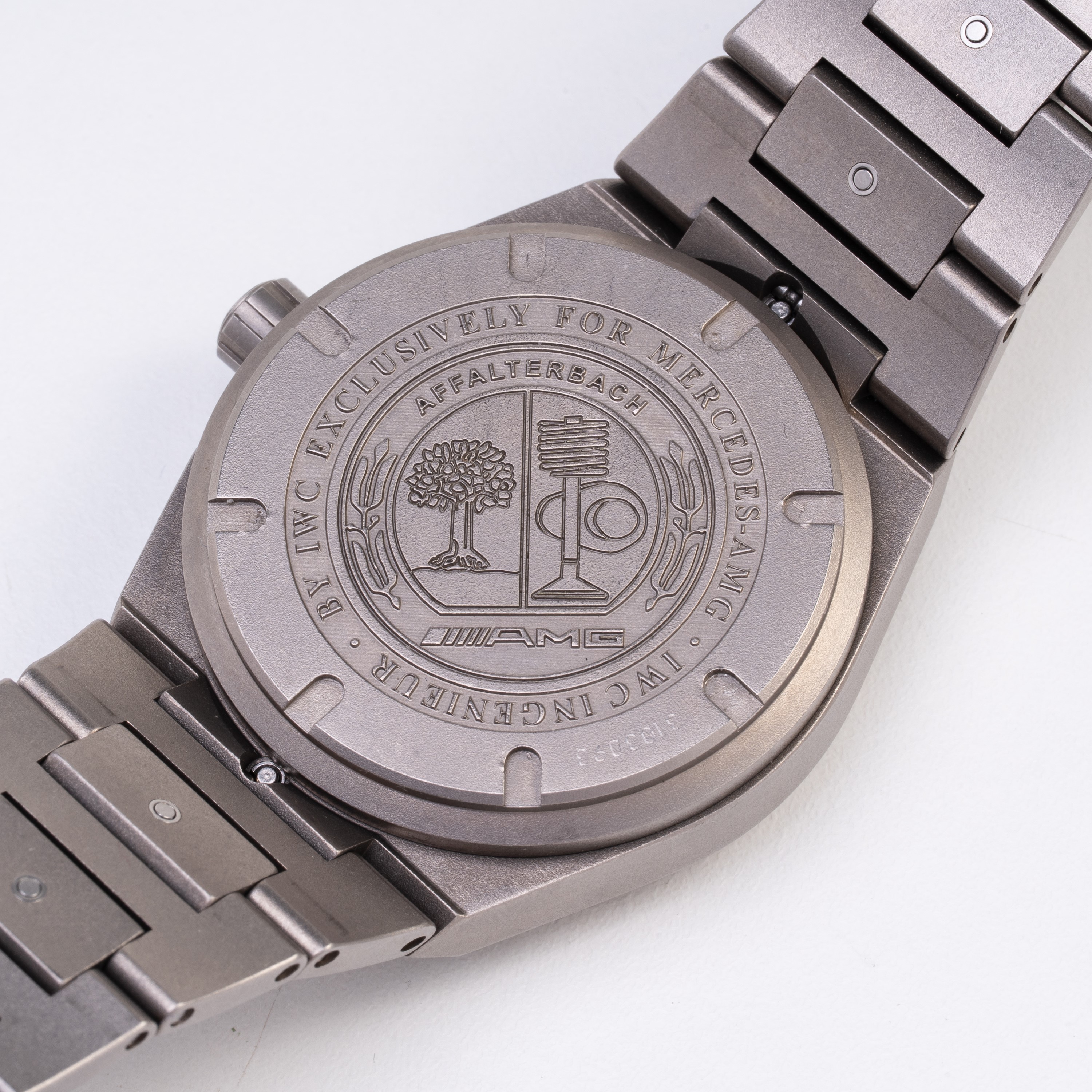 Iwc - Ingenieur AMG in titanio (referenza 3103093) con quadrante nero