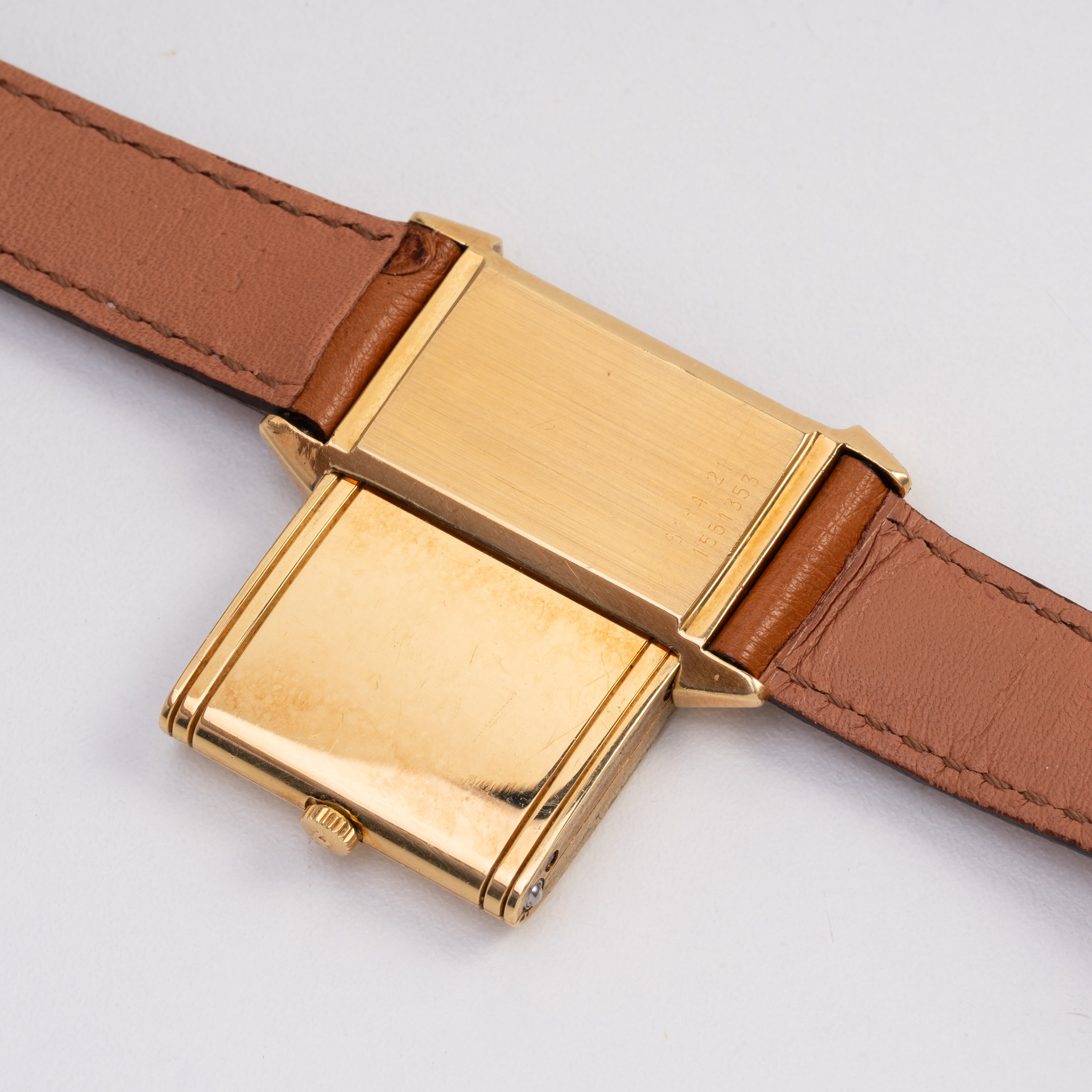 Jaeger le Coultre - Jaeger-LeCoultre, Reverso – Orologio solo tempo a carica manuale in oro giall...