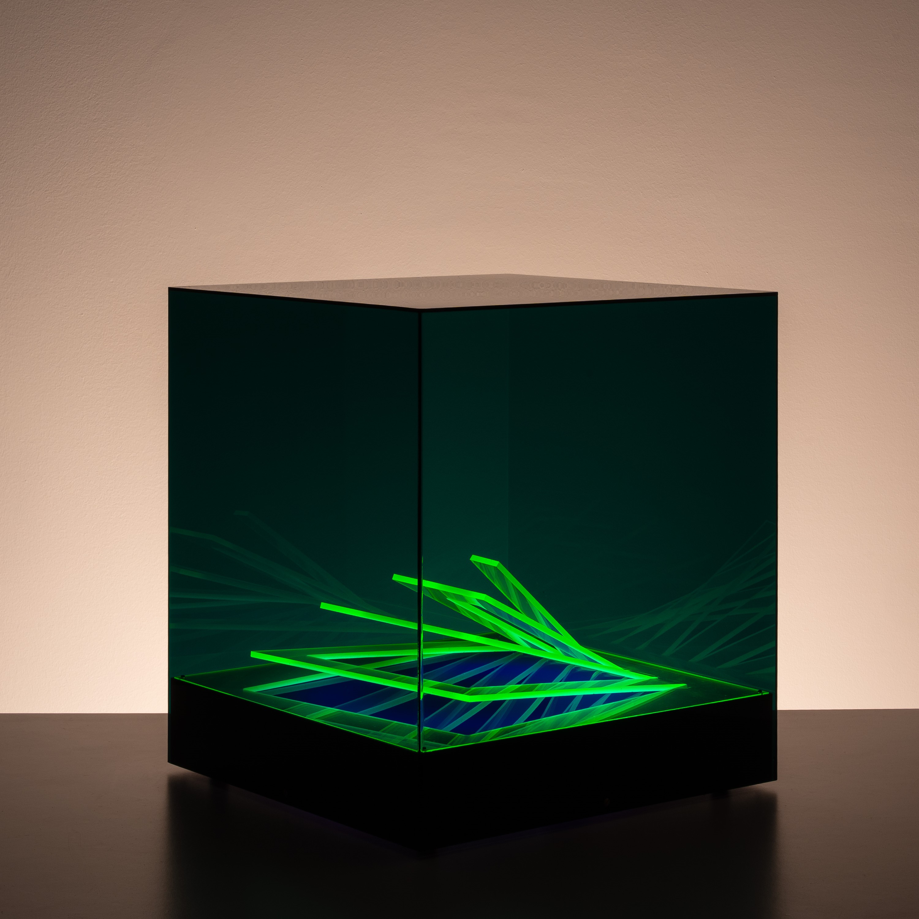 James Rivière - Lampada da tavolo «Cubo di Teo»