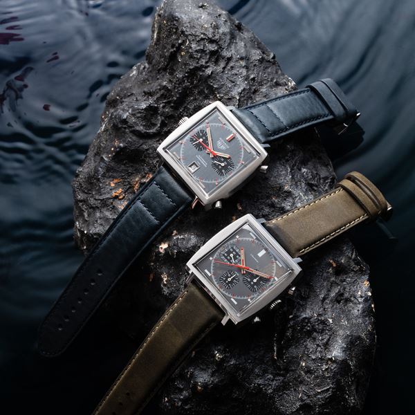 HEUER - HEUER - MONACO BUCHERER CRONOGRAFO IN ACCIAIO A CARICA MANUALE RELIZZATO PER IL RIVENDITORE BUCHERER