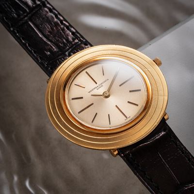 Disco Volante 6508, orologio da polso solo tempo in oro giallo 18kt