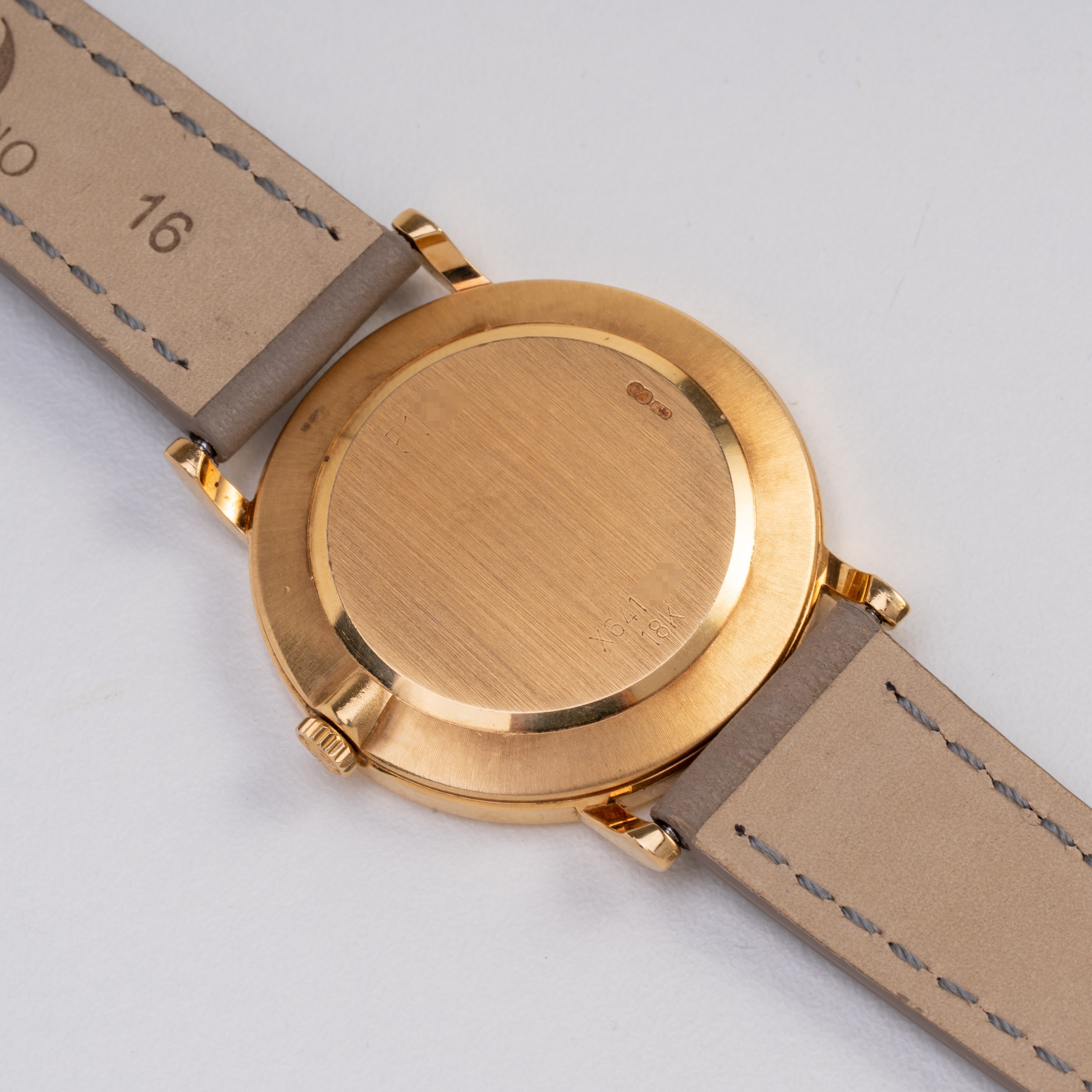 Rolex - Cellini 5112, orologio solo tempo a carica manuale in oro giallo 18kt con quadrante bianc...