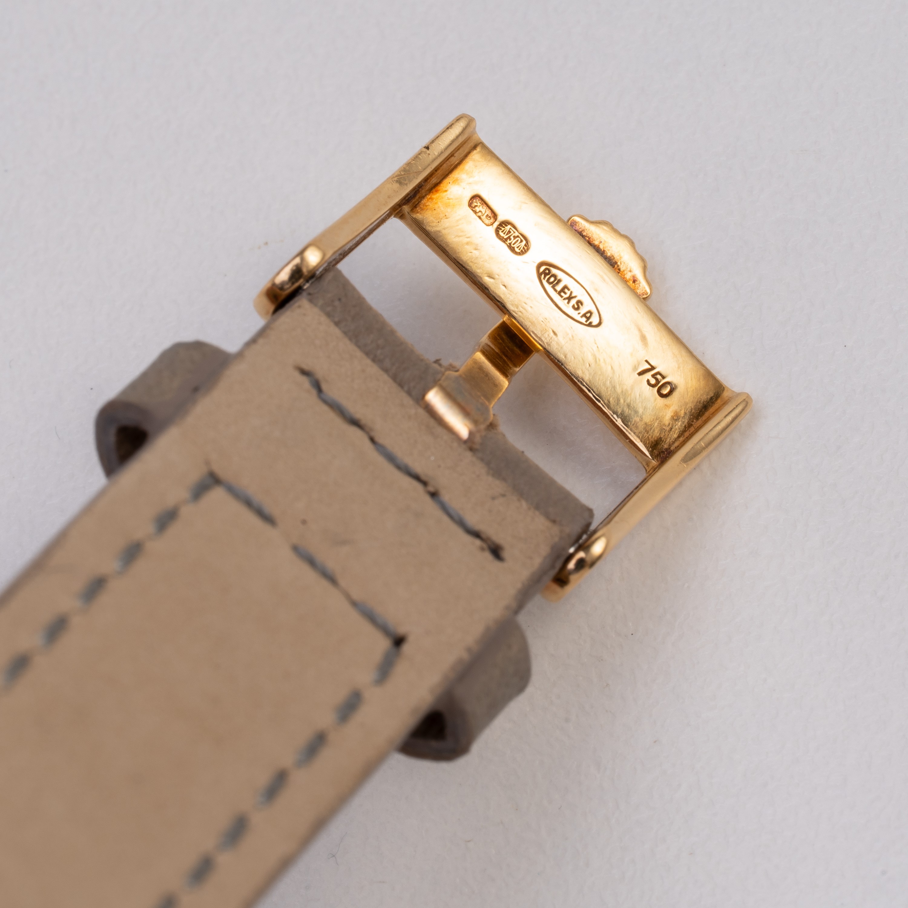 Rolex - Cellini 5112, orologio solo tempo a carica manuale in oro giallo 18kt con quadrante bianc...