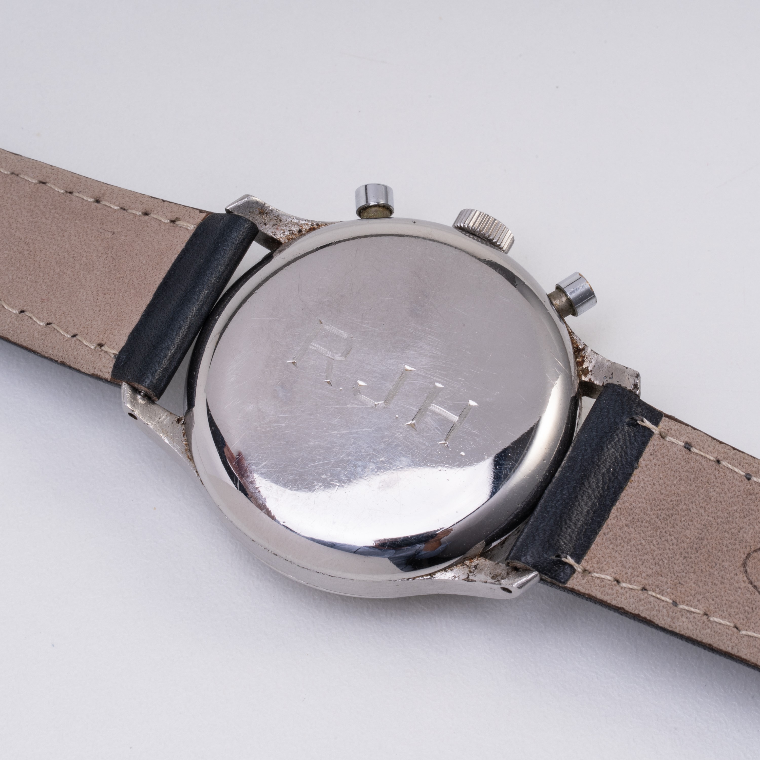 Heuer - Abercrombie & Fitch Co Chrono — cronografo a carica manuale in acciaio con quadrante bito...