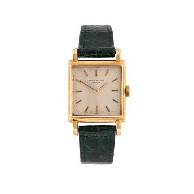 Orologio da polso solo tempo a carica manuale in oro giallo 18 kt, Ref. 3315