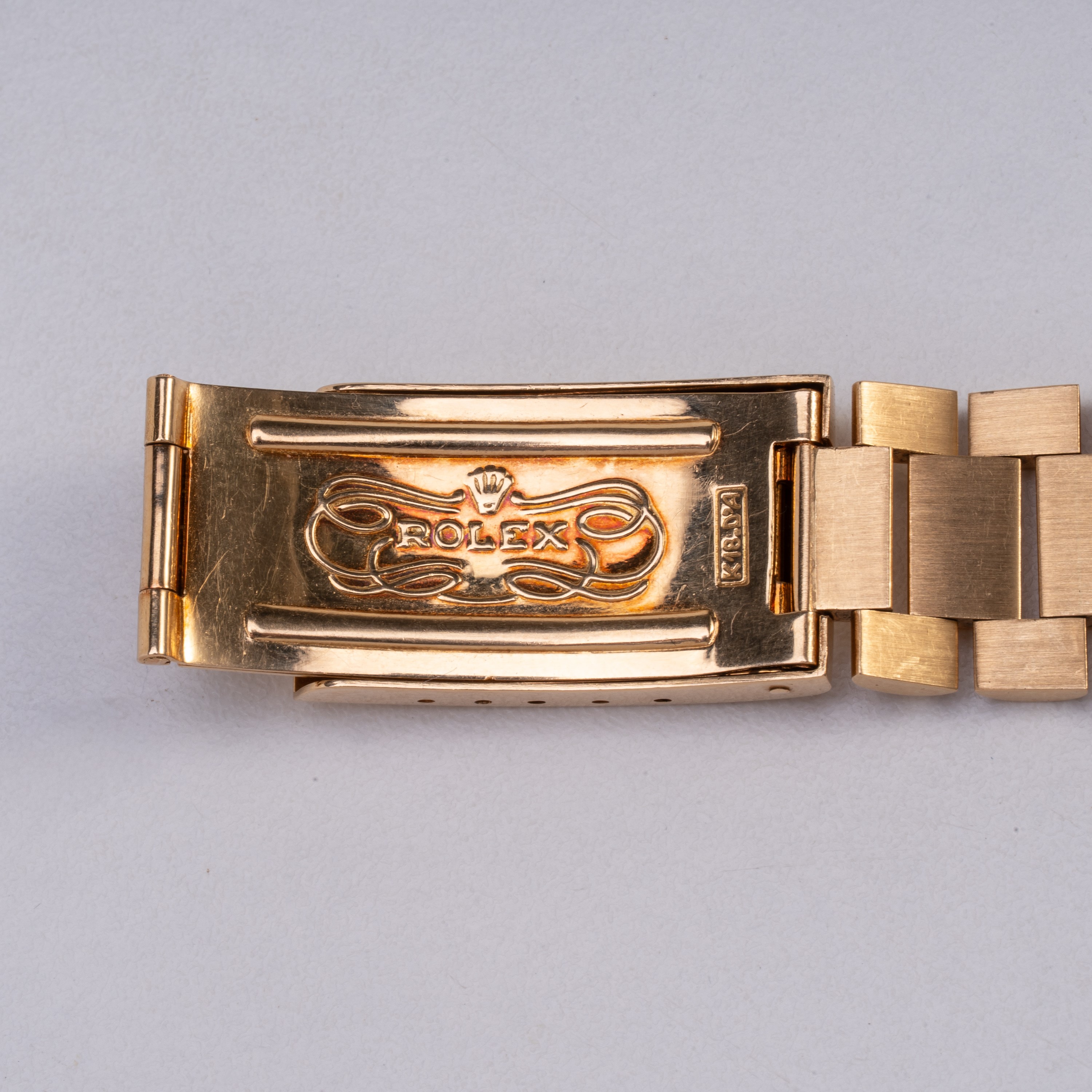 Rolex - Day Date 1803 con quadrante WideBoy e bracciale President D'Agosto, oro giallo 18 kt