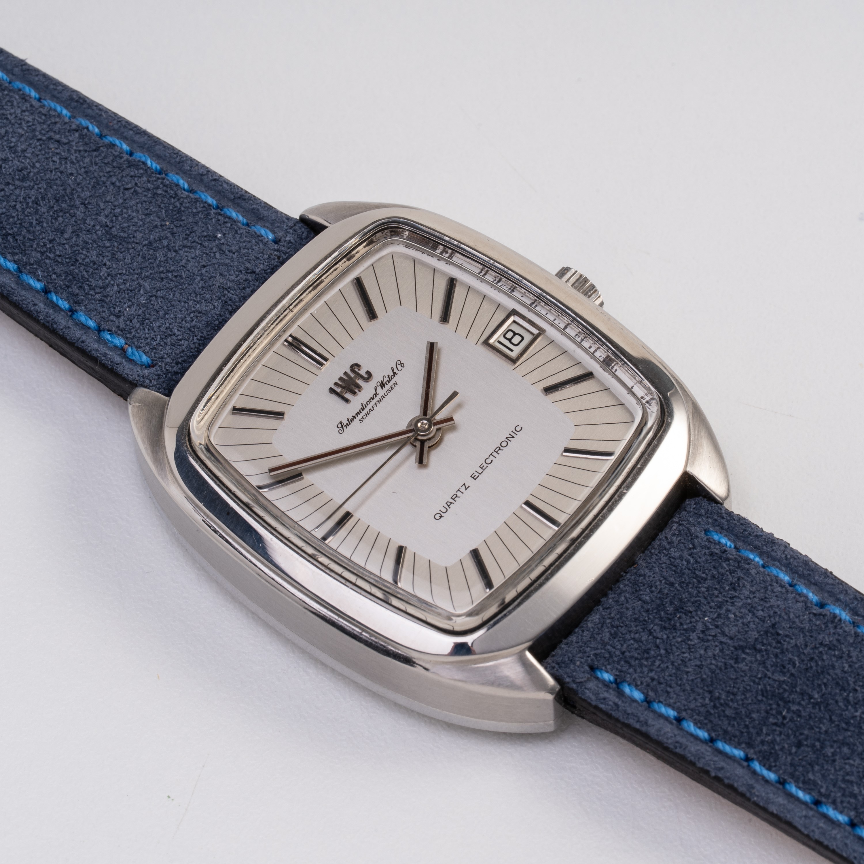 Iwc - Beta 21 Quartz Electronic, orologio da polso solo tempo al quarzo