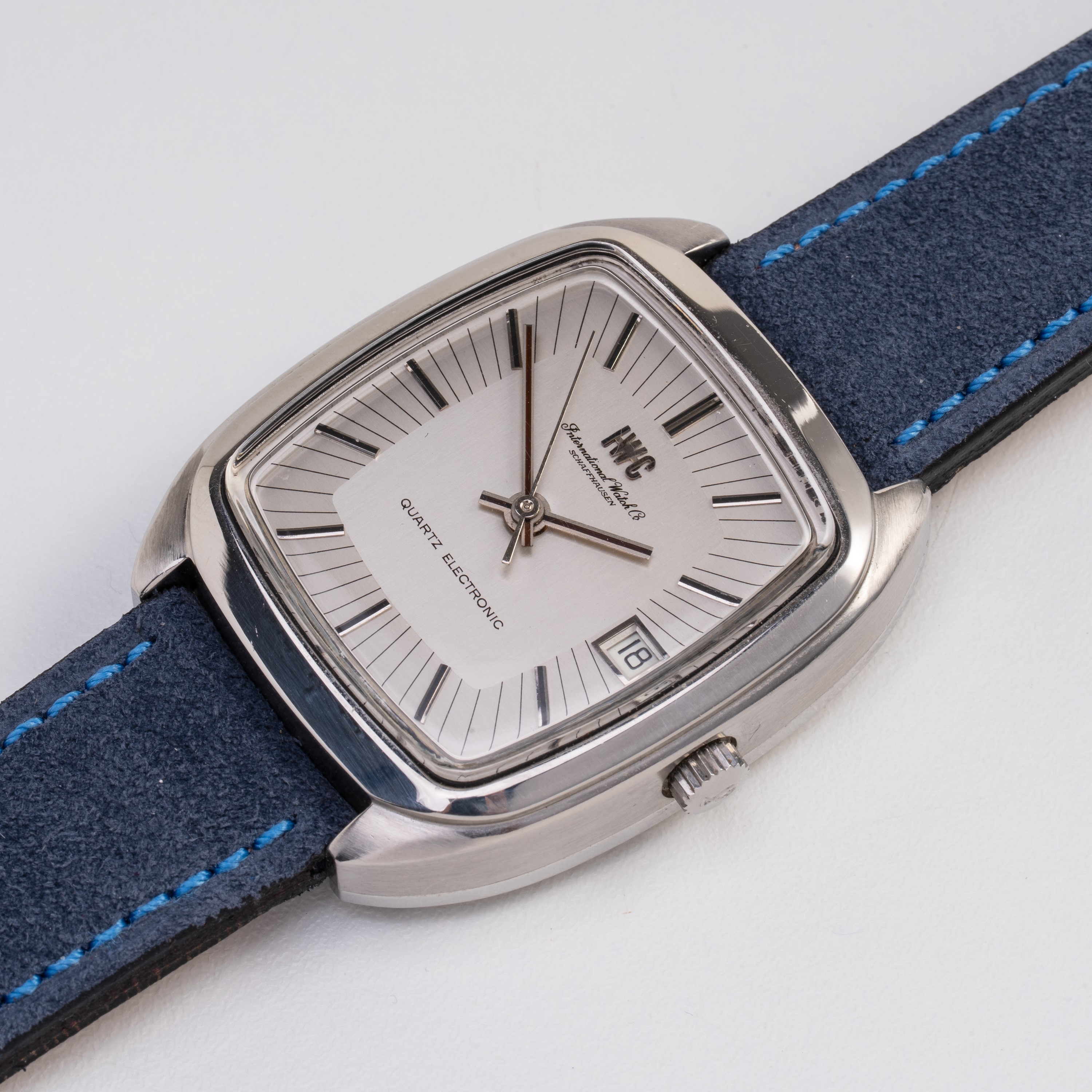 Iwc - Beta 21 Quartz Electronic, orologio da polso solo tempo al quarzo
