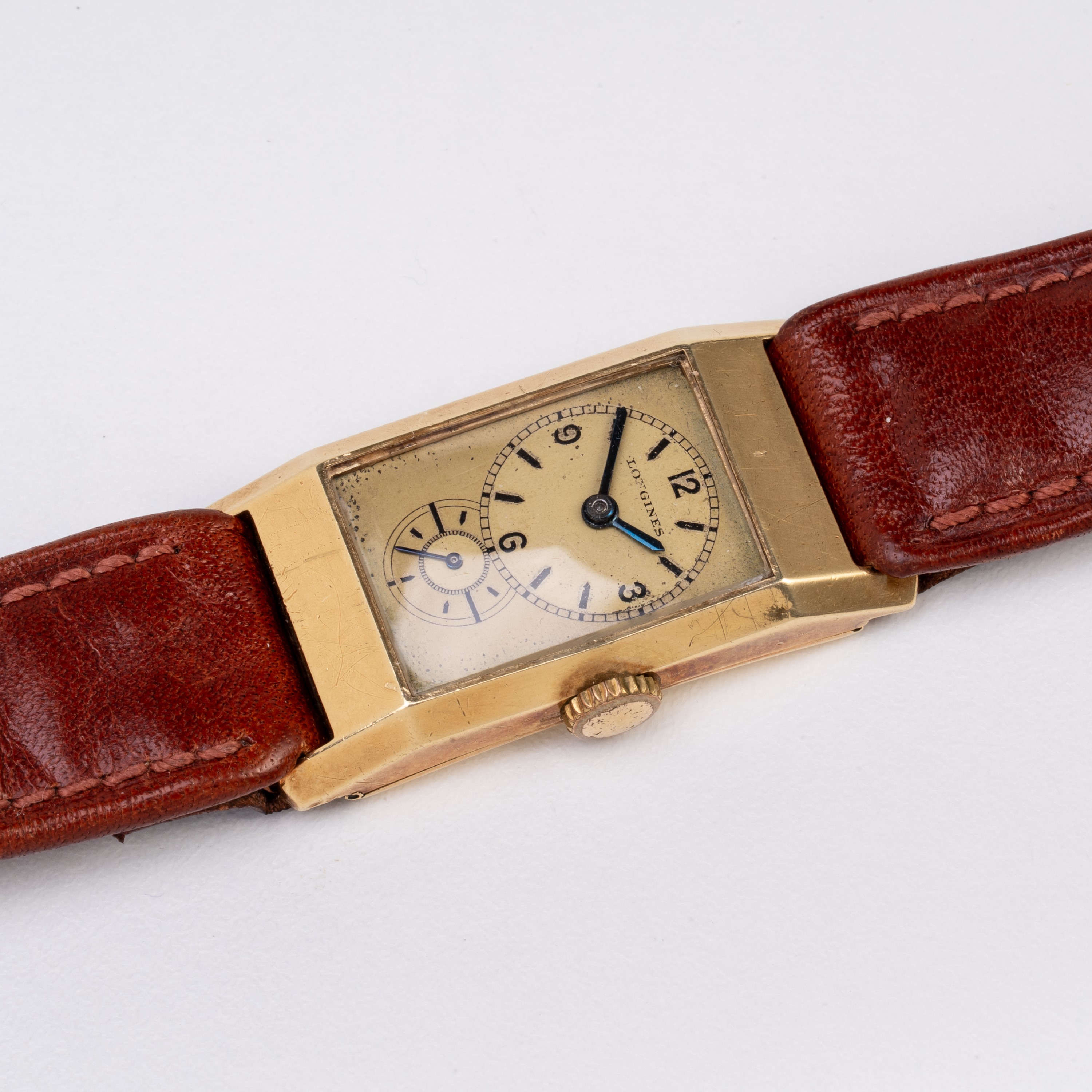 Longines - Doctor Watch, orologio solo tempo a carica manuale in oro giallo 18 kt