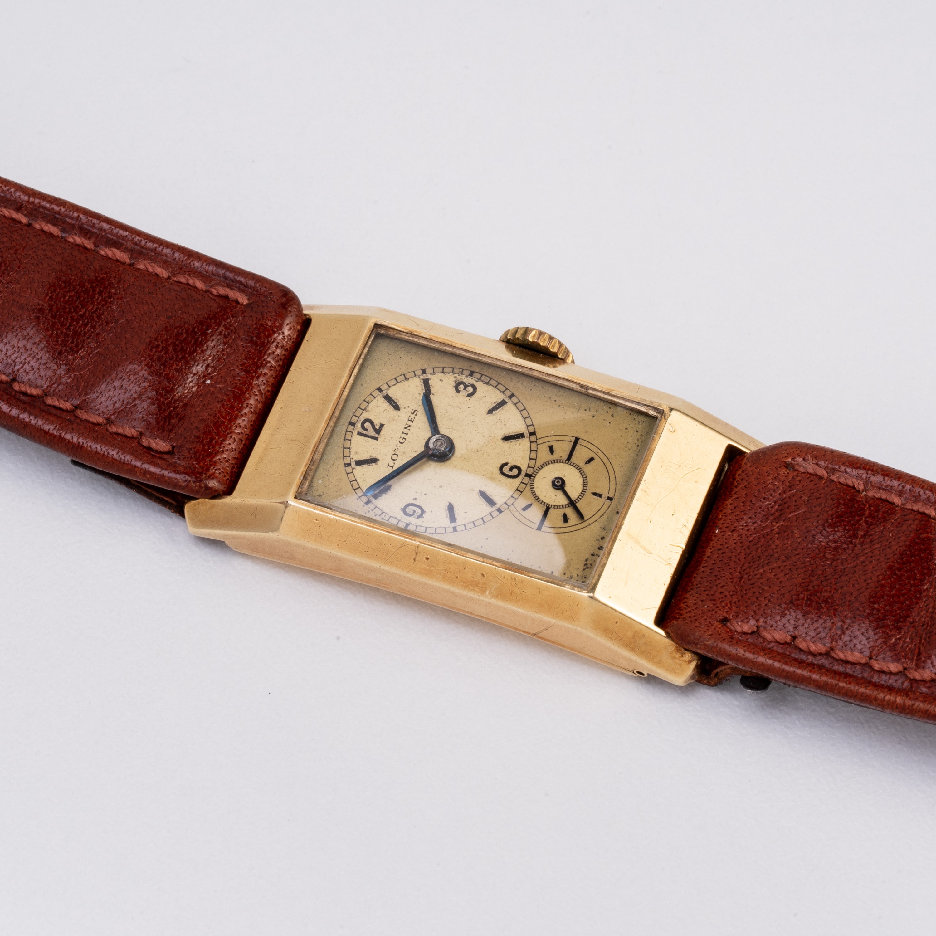 Longines - Doctor Watch, orologio solo tempo a carica manuale in oro giallo 18 kt