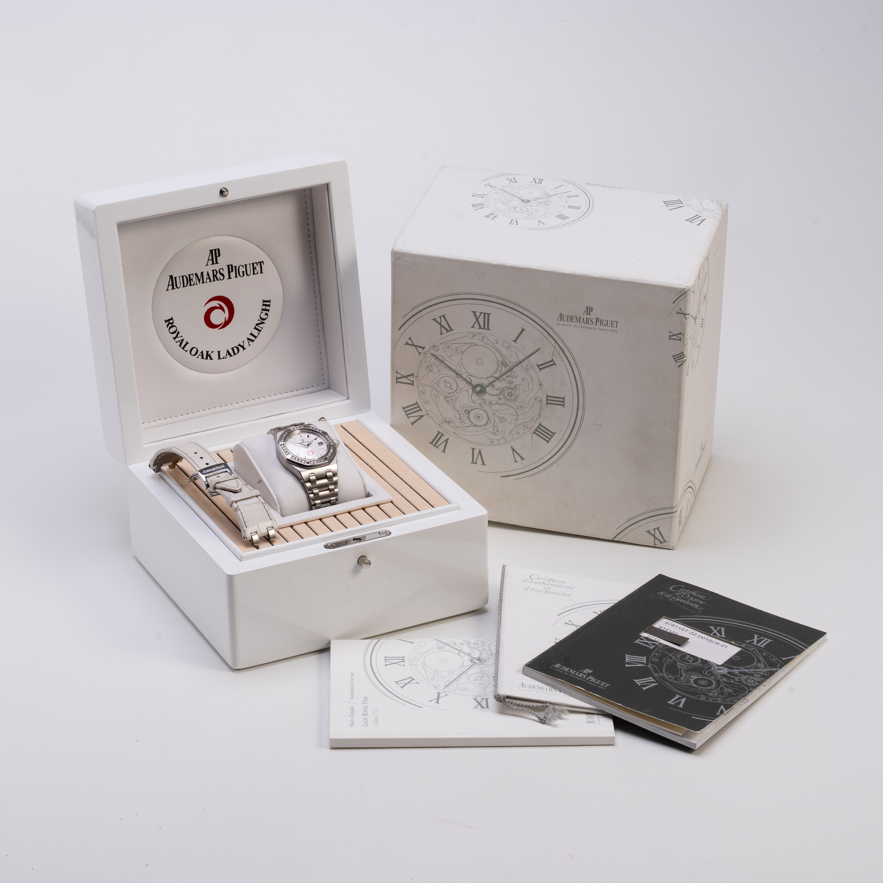 Audemars Piguet - Royal Oak Alinghi Lady, 67611ST (2000) — orologio solo tempo automatico in acci...