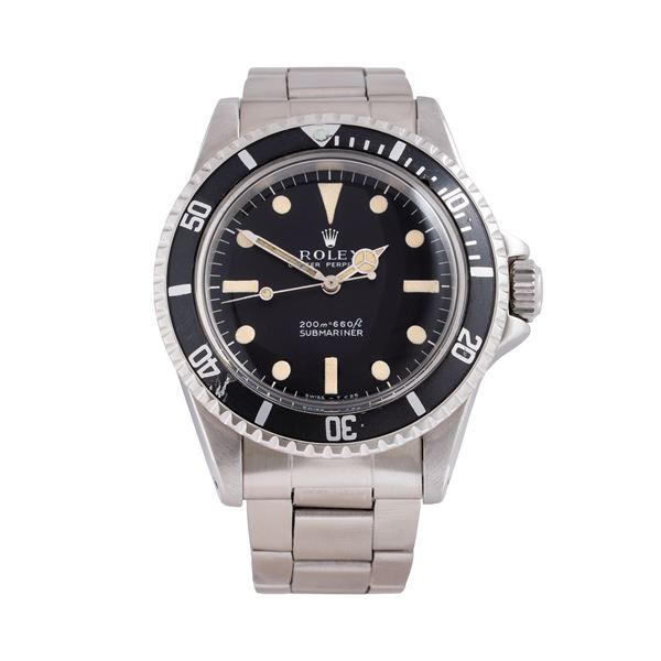 ROLEX - ROLEX - SUBMARINER OROLOGIO SOLO TEMPO A CARICA AUTOMATICA IN ACCIAIO CON QUADRANTE NERO 'METER FIRST'
