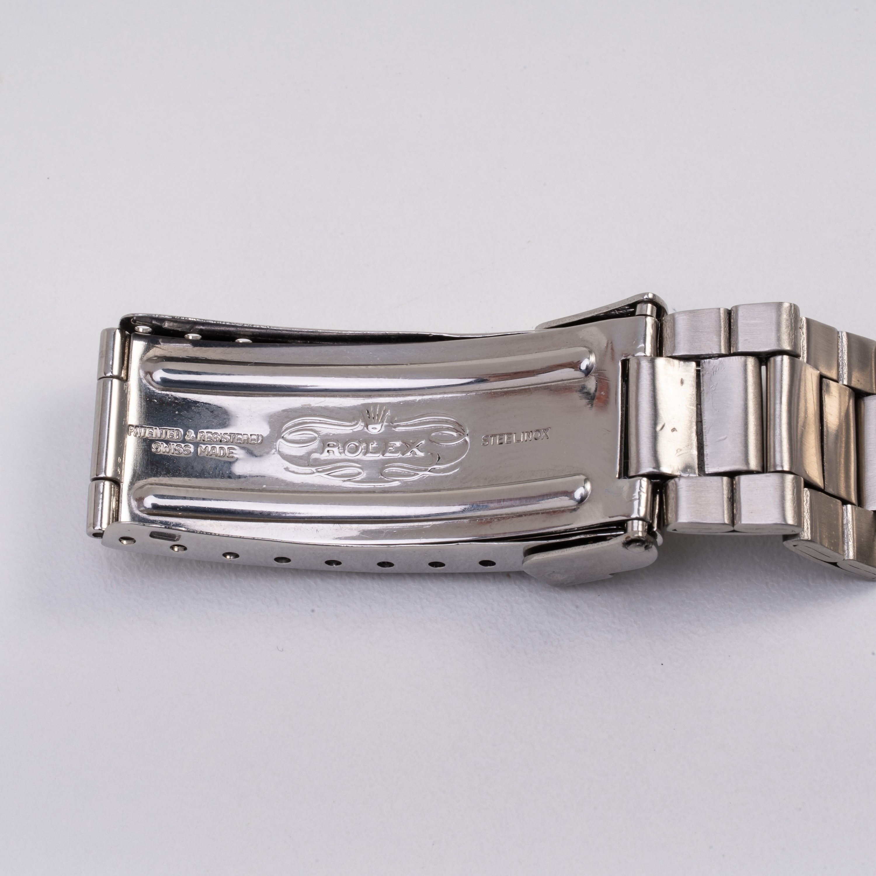 Rolex - Submariner 5513, orologio solo tempo automatico in acciaio con quadrante nero “Meter Firs...