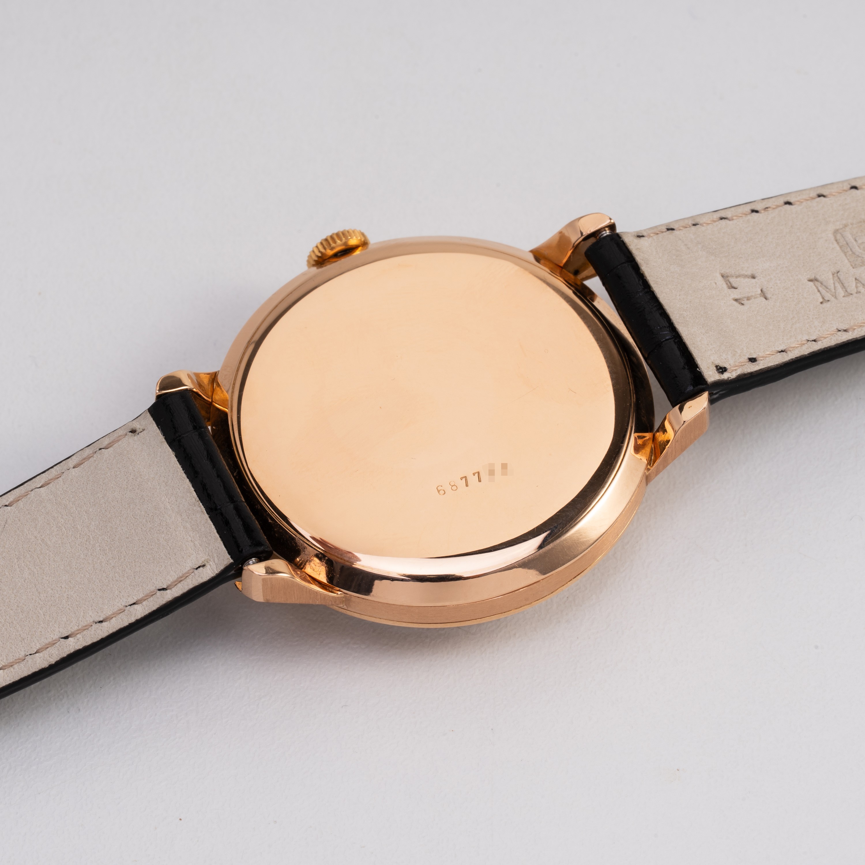 Zenith - Port Royal Chronometre: orologio solo tempo a carica manuale in oro rosa 18kt con quadra...