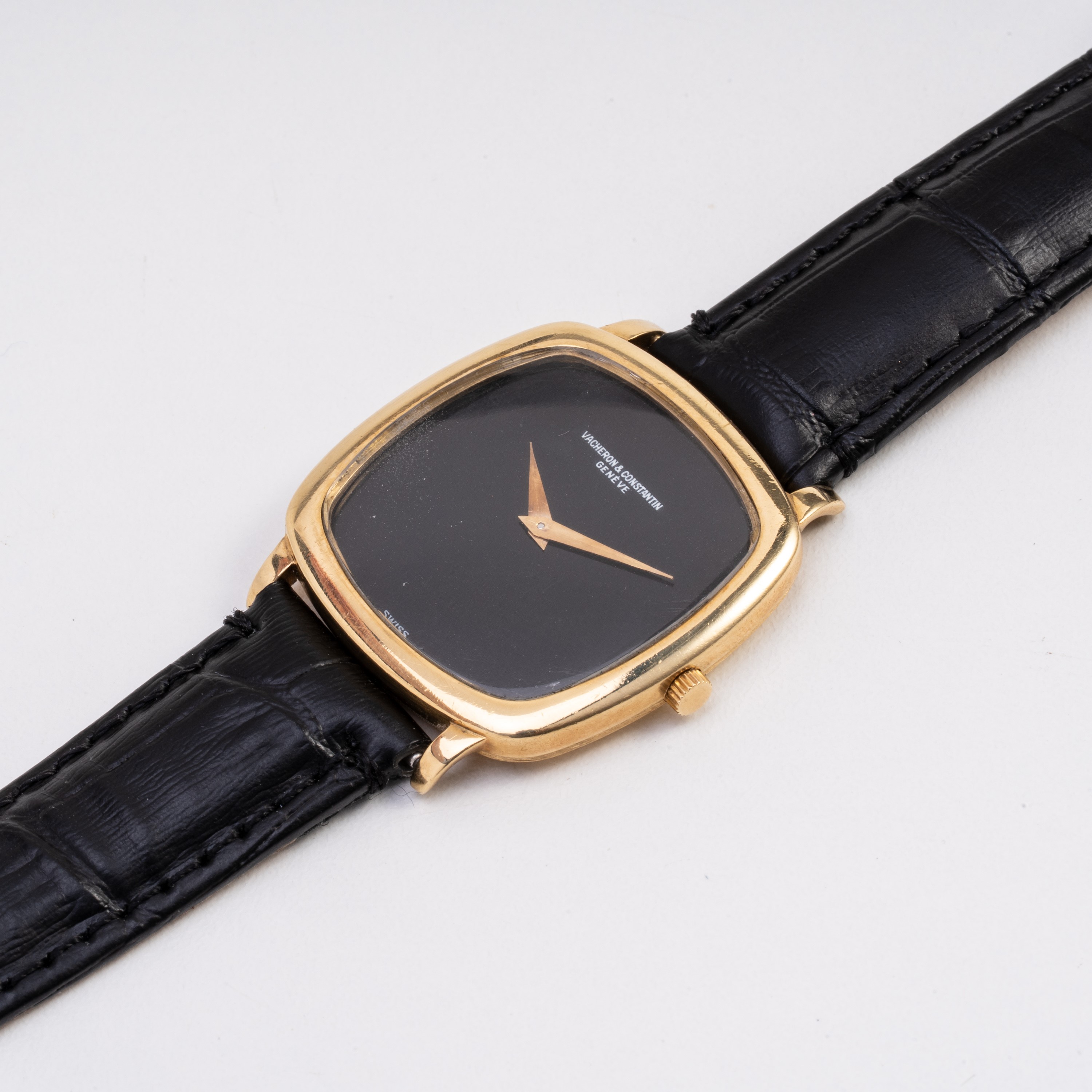 Vacheron Constantin - Orologio da polso solo tempo in oro giallo 18 kt con quadrante in onice, ca...