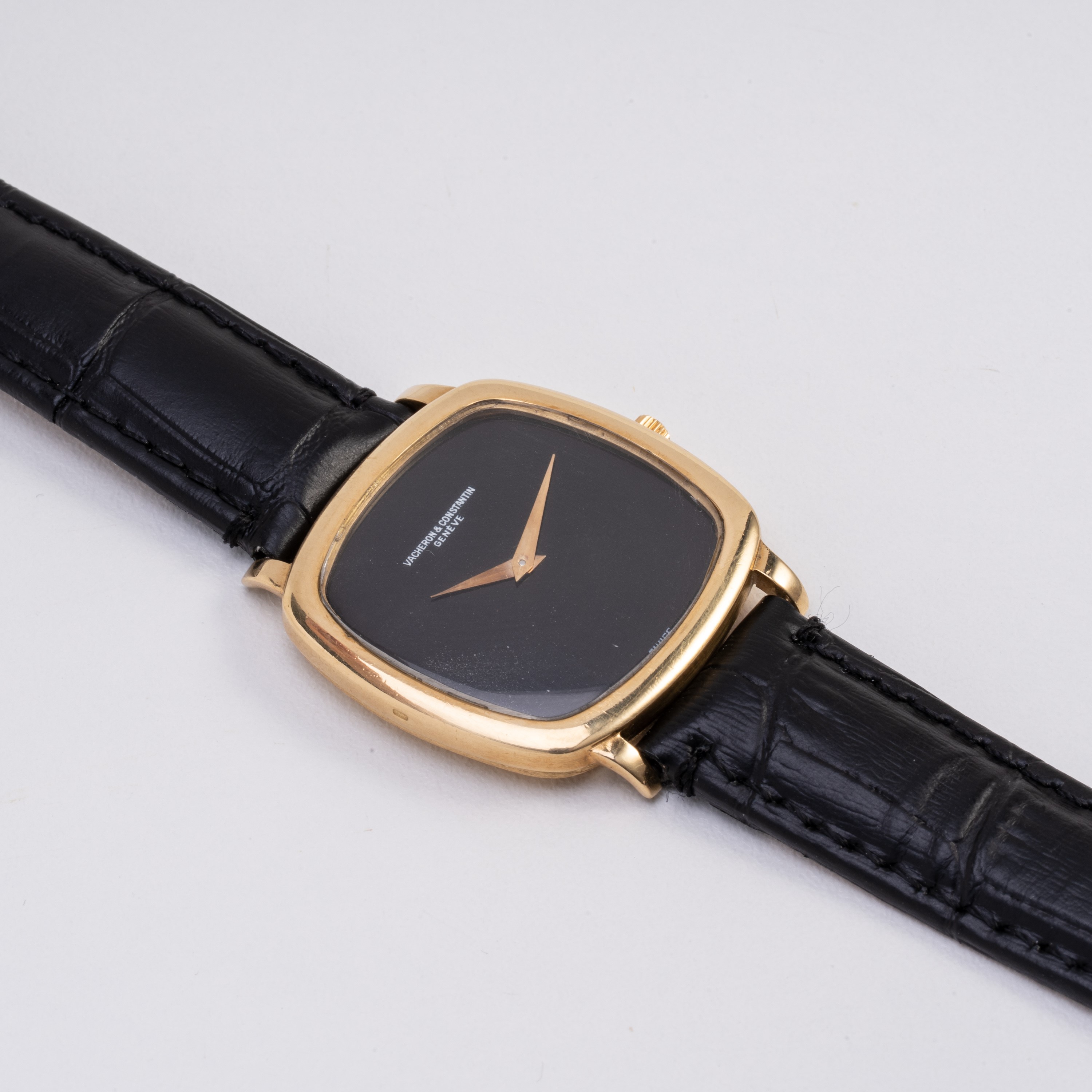 Vacheron Constantin - Orologio da polso solo tempo in oro giallo 18 kt con quadrante in onice, ca...