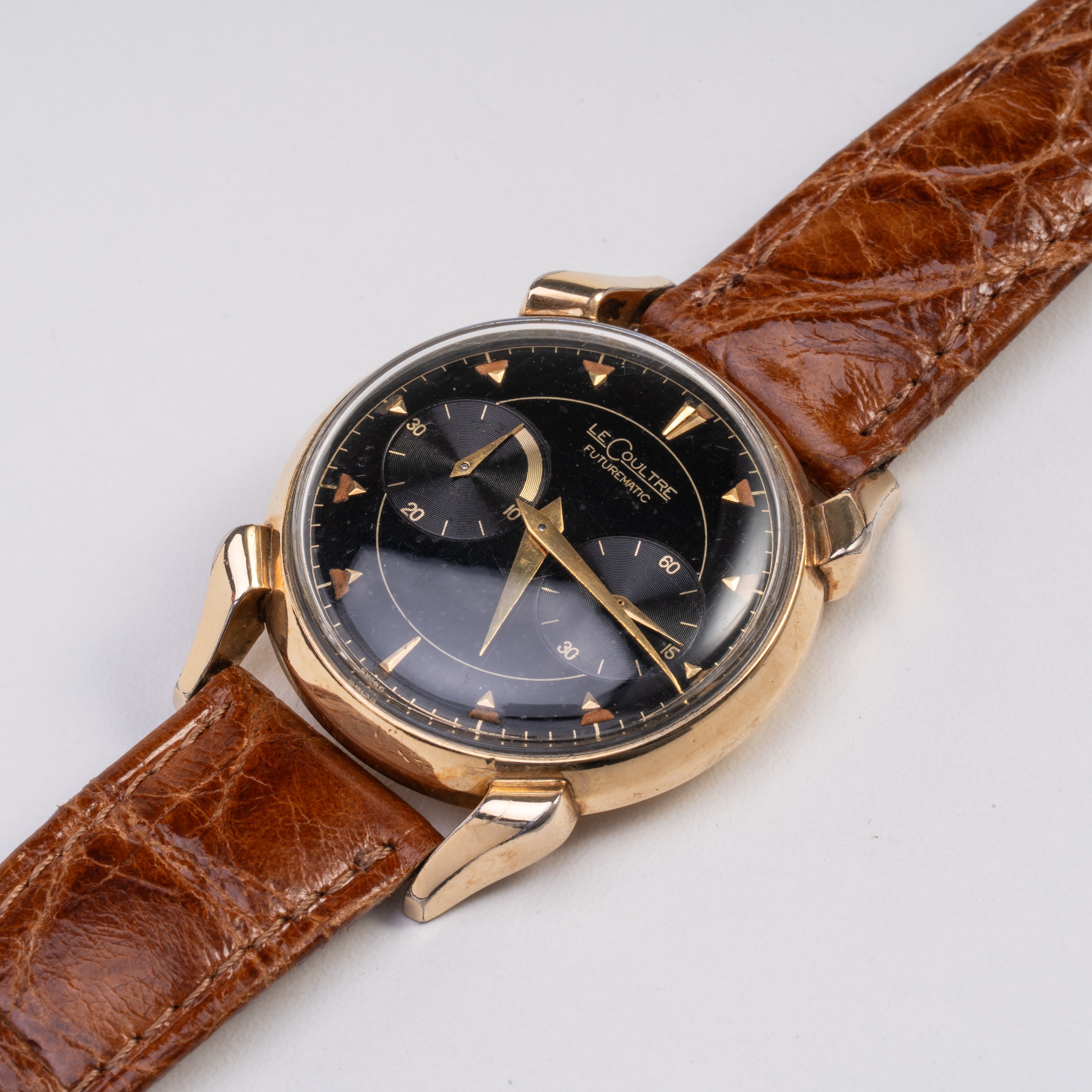 Le Coultre - LeCoultre, Futurematic — Orologio solo tempo automatico in placcato oro rosa 10 kt, ...