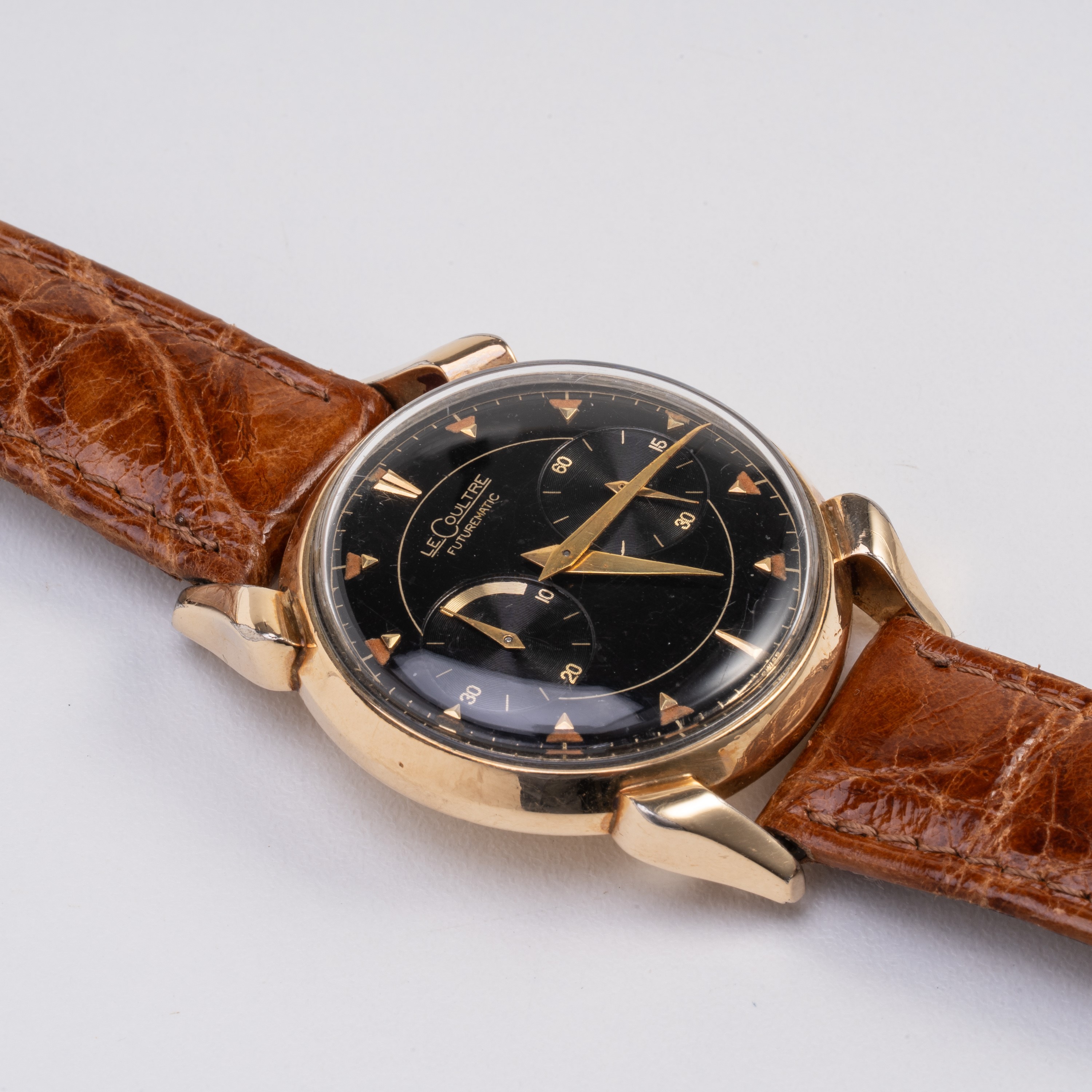 Le Coultre - LeCoultre, Futurematic — Orologio solo tempo automatico in placcato oro rosa 10 kt, ...