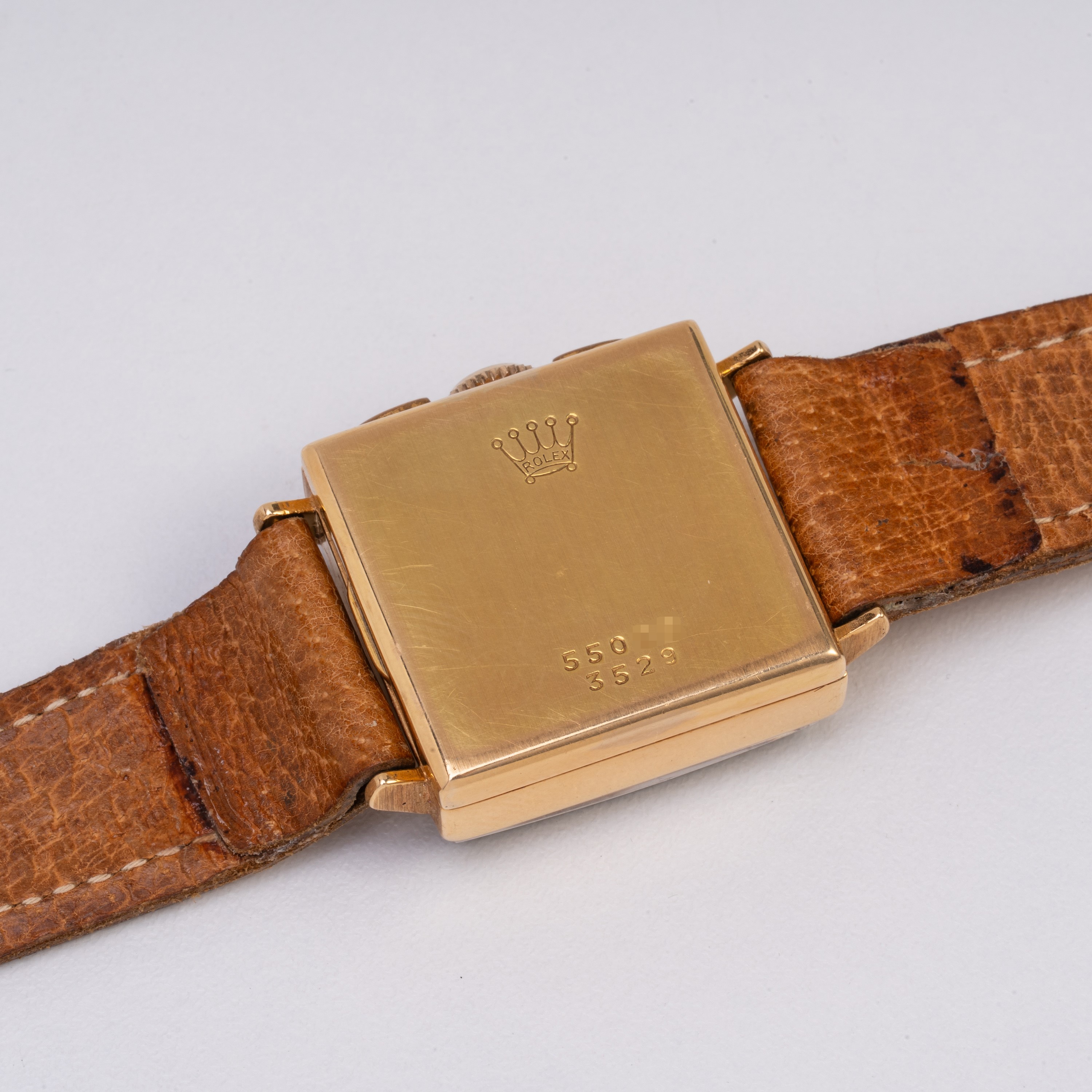 Rolex - Cronografo Cioccolatino in oro giallo 18 kt con quadrante bianco e scala telemetrica
