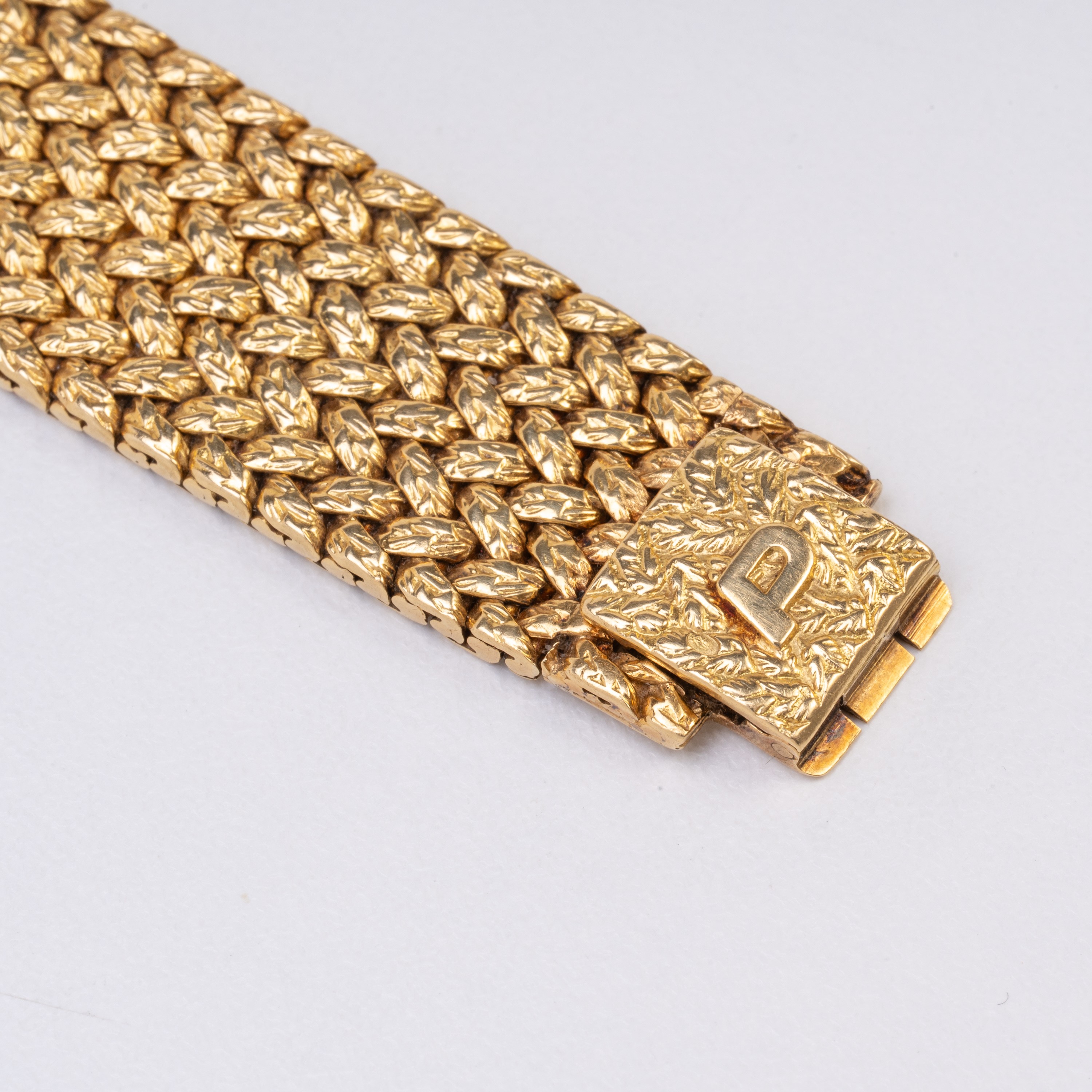 Piaget - Orologio solo tempo con carica manuale in oro giallo 18 kt e quadrante in lapislazzuli
