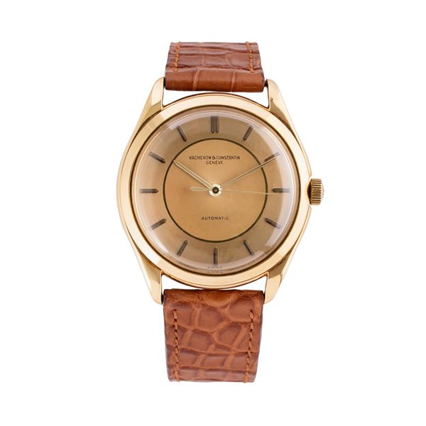VACHERON CONSTANTIN - VACHERON CONSTANTIN - CALATRAVA OROLOGIO SOLO TEMPO A CARICA AUTOMATICA IN ORO GIALLO 18KT CON QUADRANTE BITONALE CHAMAPGNE