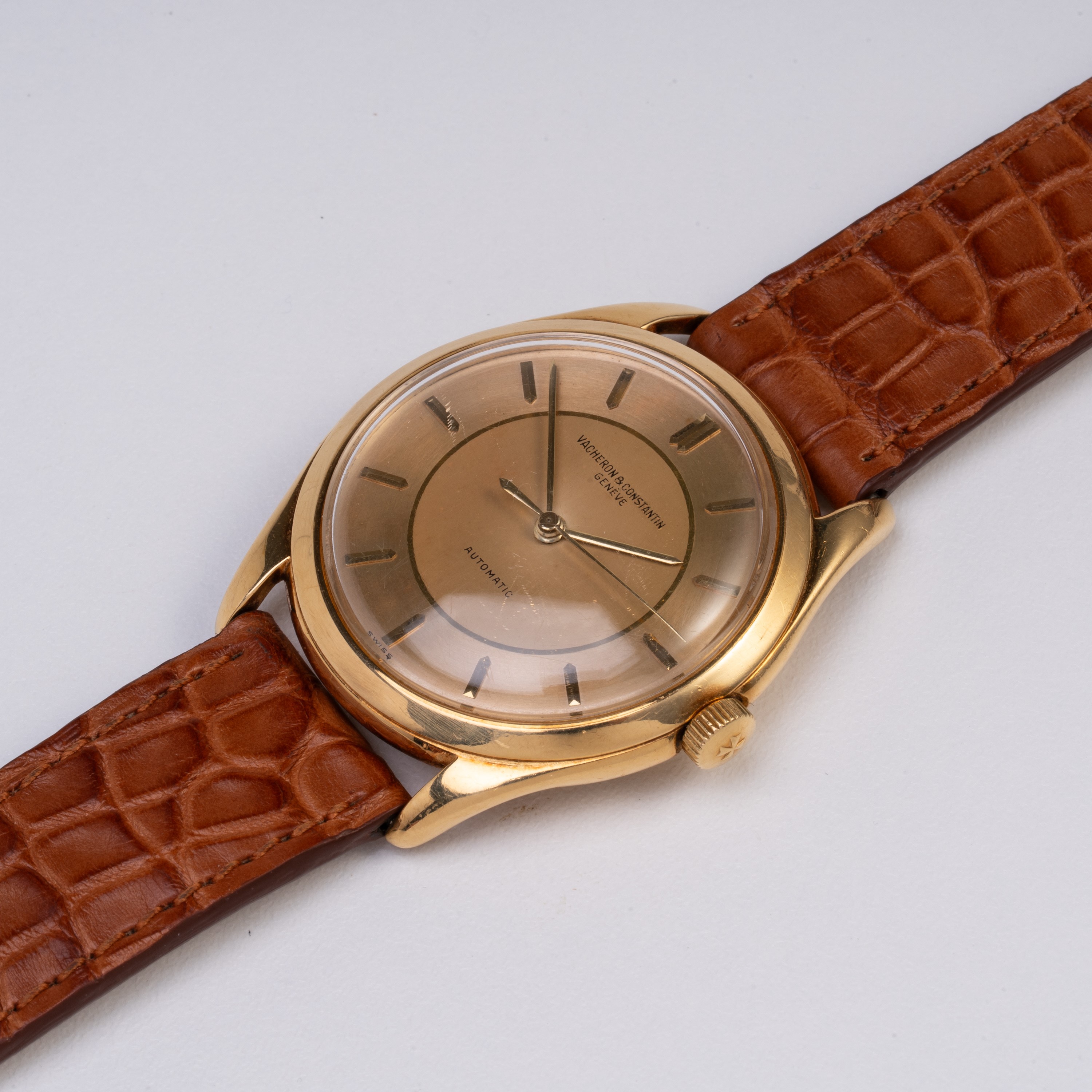 Vacheron Constantin - Calatrava, orologio solo tempo automatico in oro giallo 18kt con quadrante ...