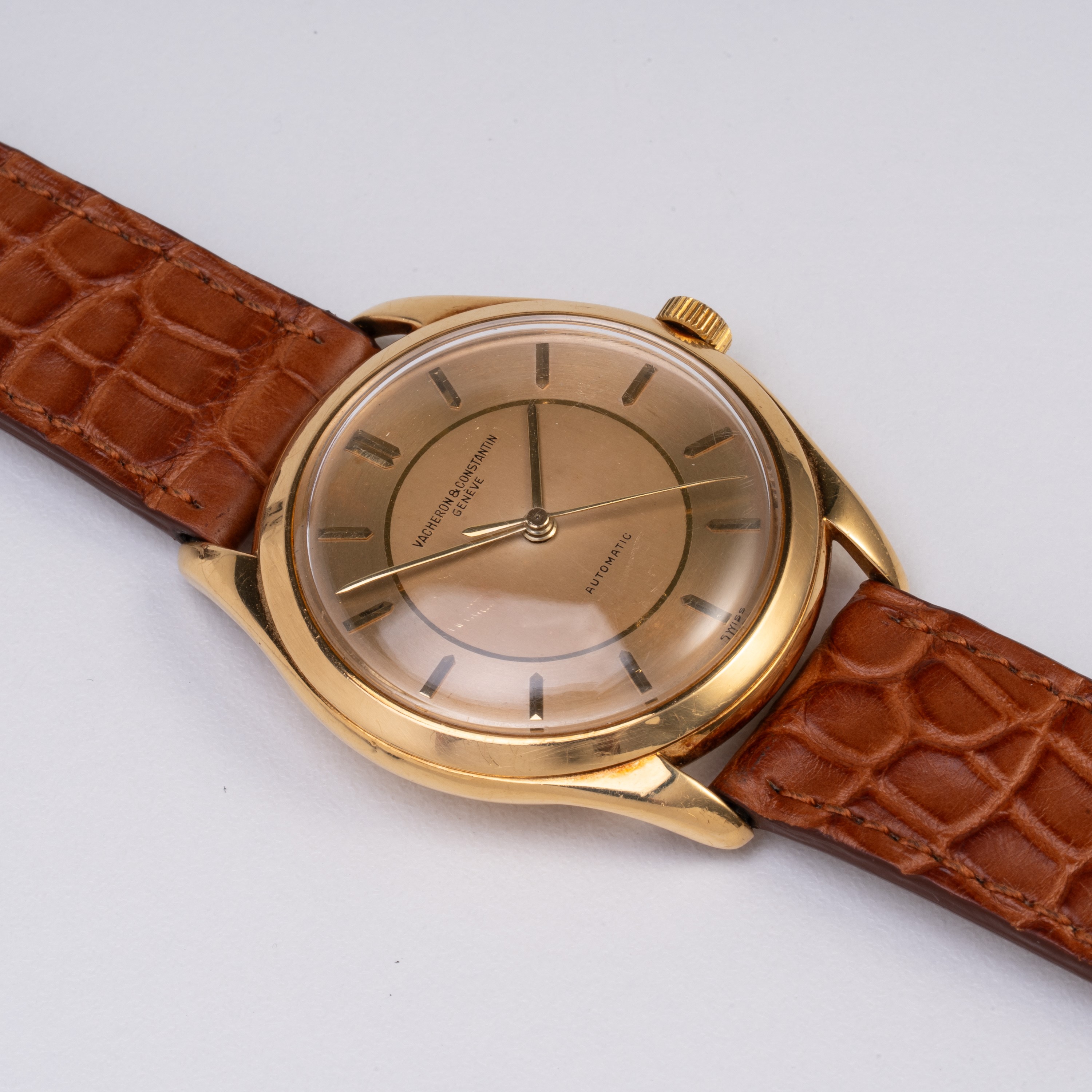 Vacheron Constantin - Calatrava, orologio solo tempo automatico in oro giallo 18kt con quadrante ...