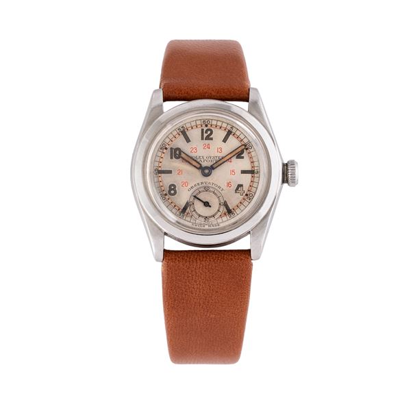 ROLEX - ROLEX - OYSTER SEAPORT OBSERVATORY OROLOGIO SOLO TEMPO A CARICA MANUALE IN ACCIAIO CON QUADRANTE BITONALE E PICCOLI SECONDI AD ORE SEI