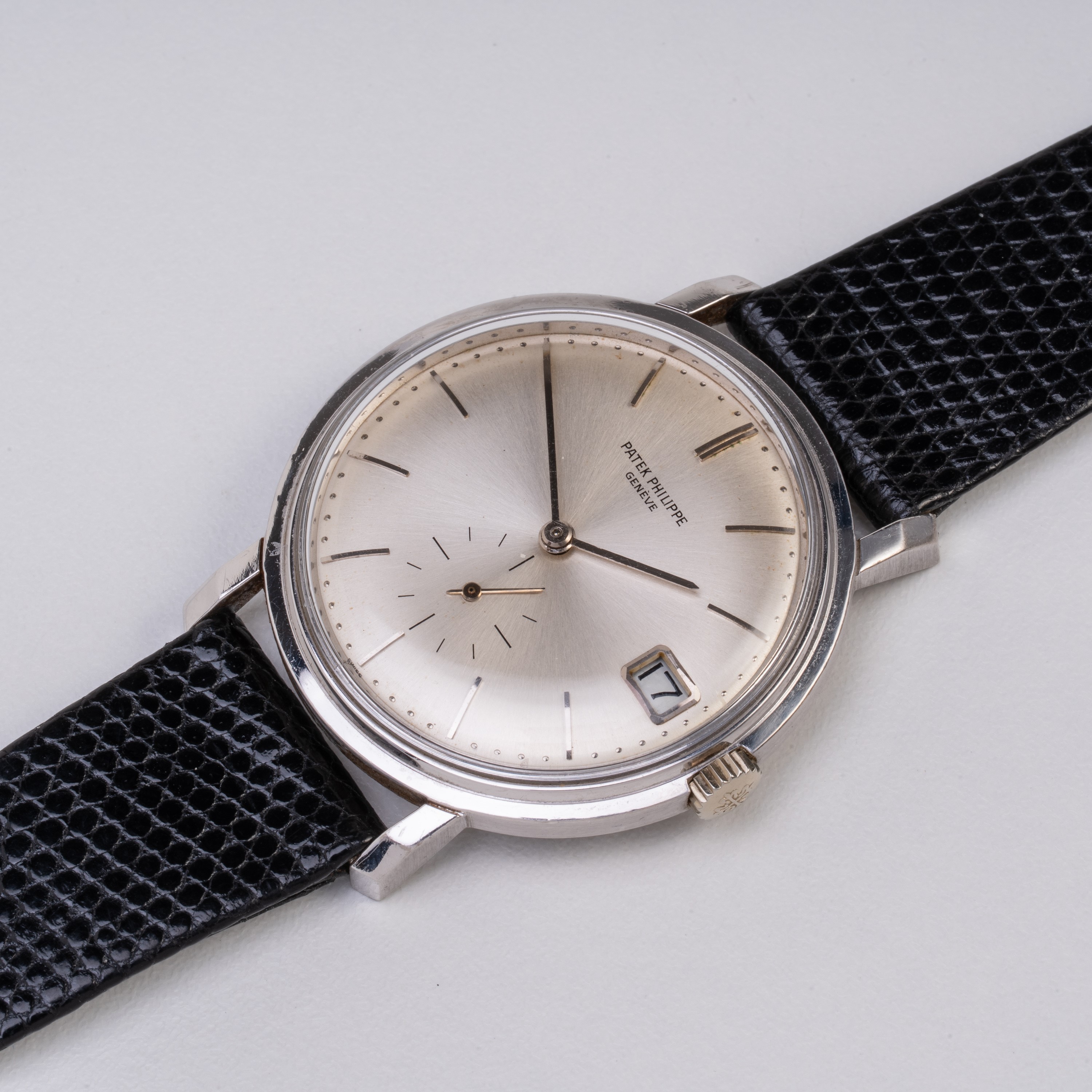 Patek Philippe - Calatrava 3445 — orologio solo tempo automatico in oro bianco 18 kt