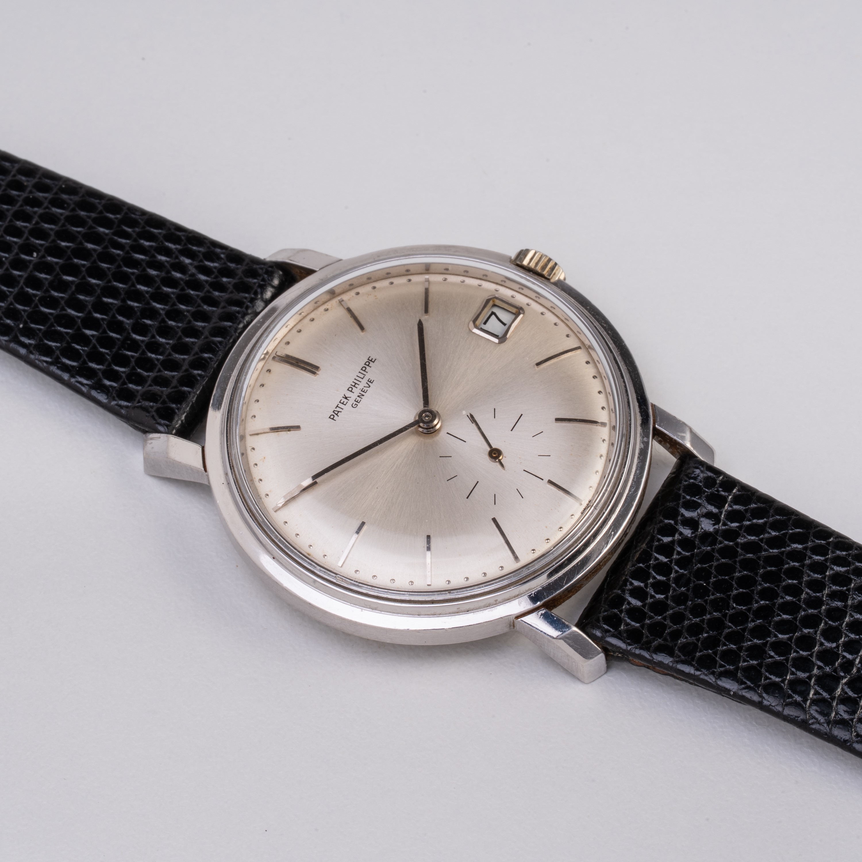 Patek Philippe - Calatrava 3445 — orologio solo tempo automatico in oro bianco 18 kt