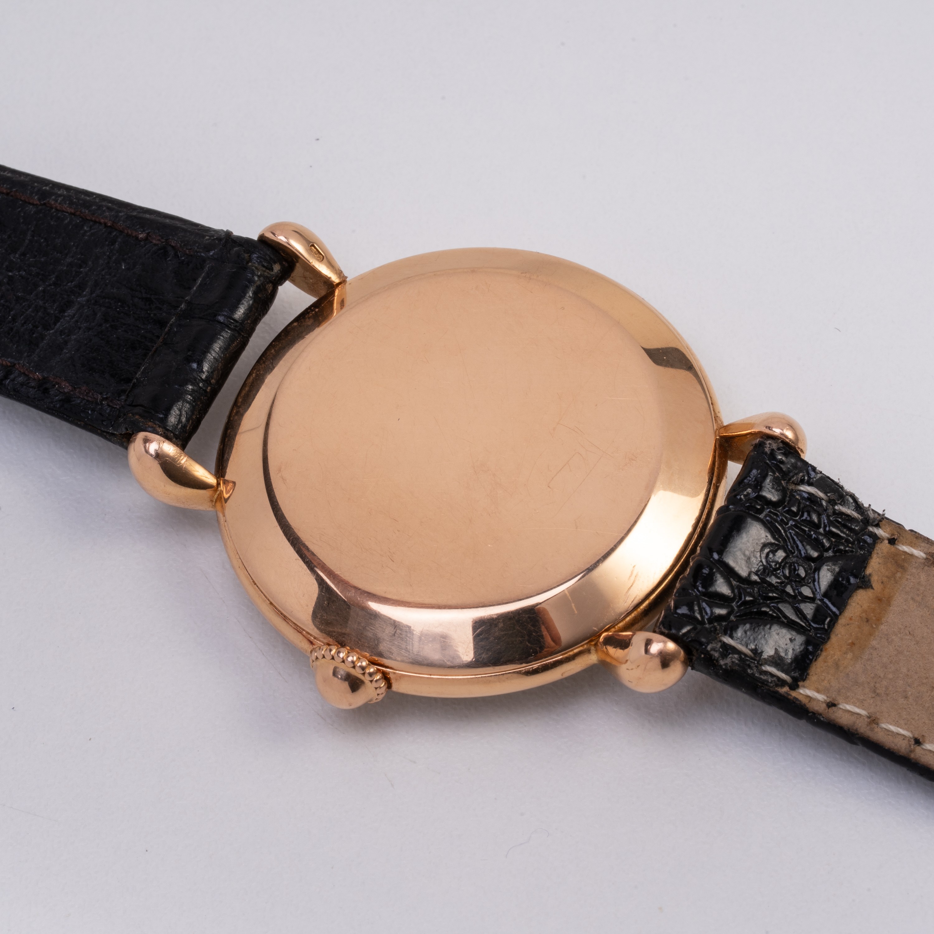 Vacheron Constantin - Orologio solo tempo a carica manuale in oro rosa 18 kt con quadrante bitona...