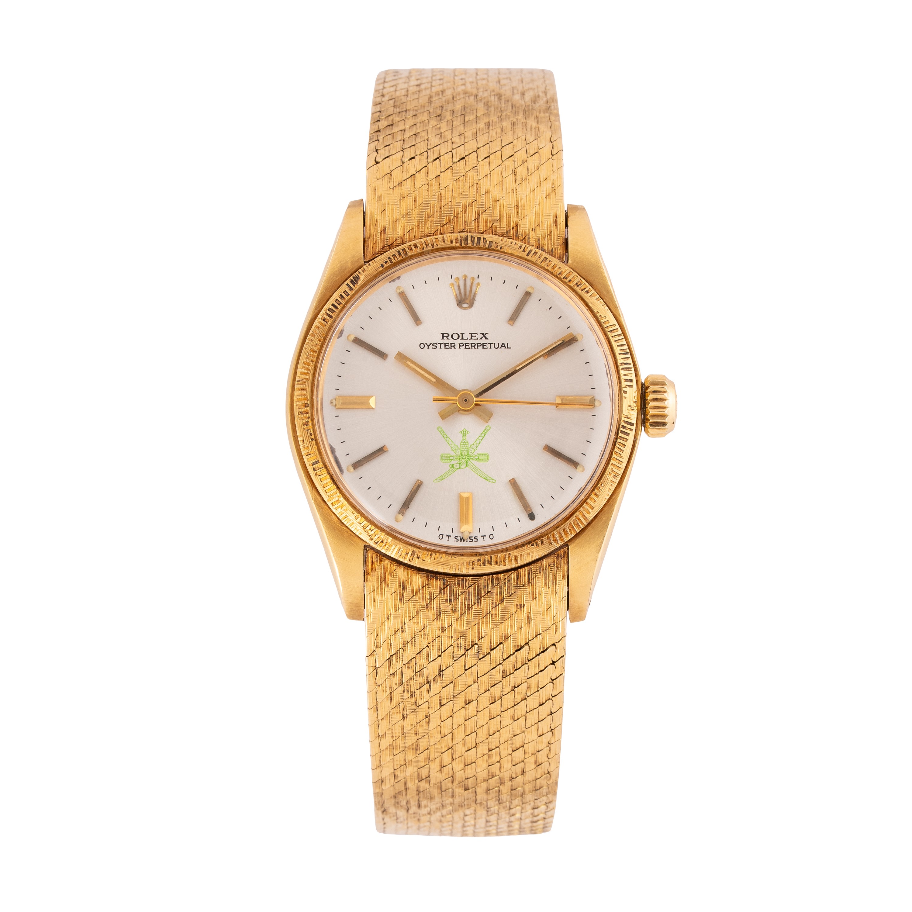 Rolex - Oyster Perpetual 6744, orologio solo tempo automatico in oro giallo 18 kt (1974)