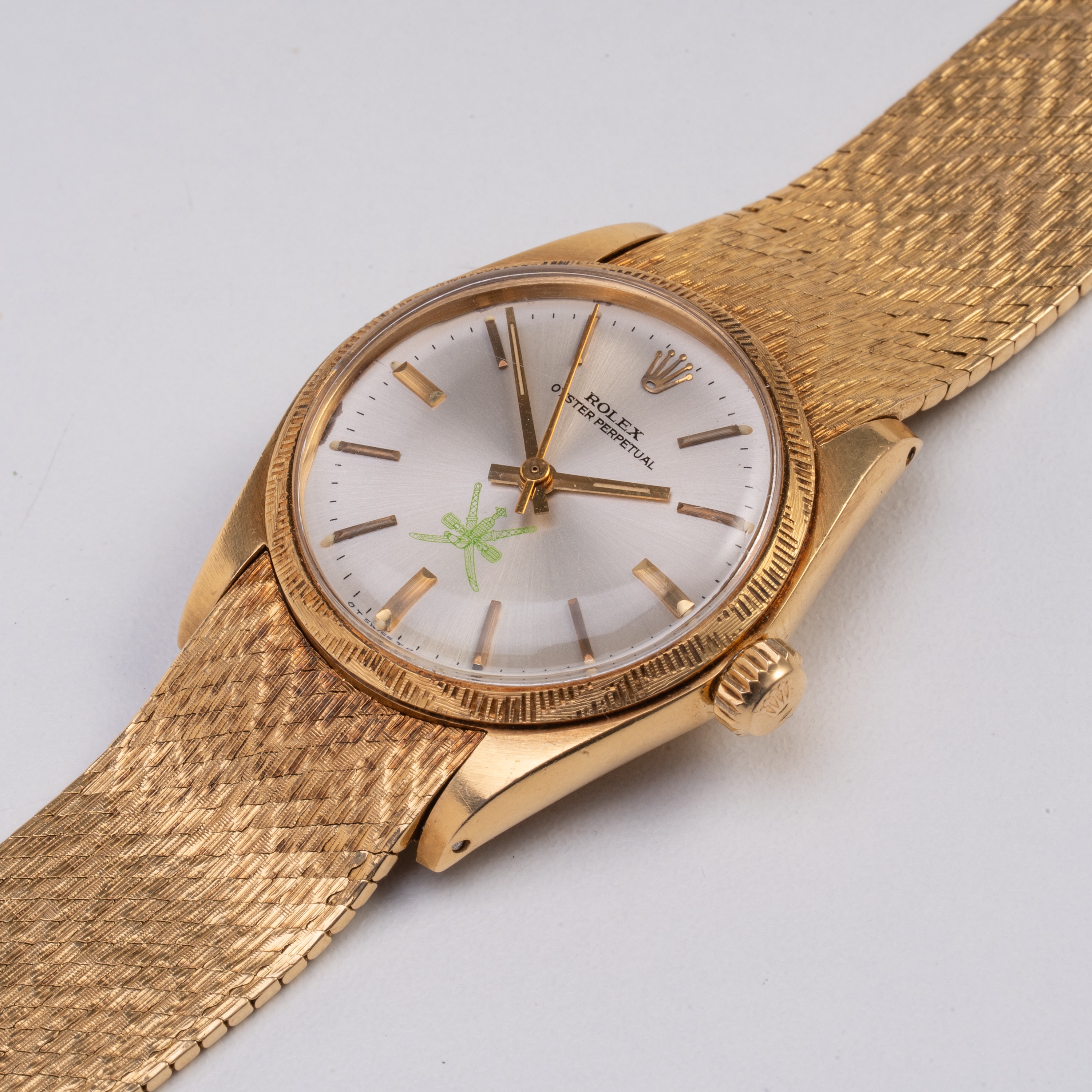 Rolex - Oyster Perpetual 6744, orologio solo tempo automatico in oro giallo 18 kt (1974)